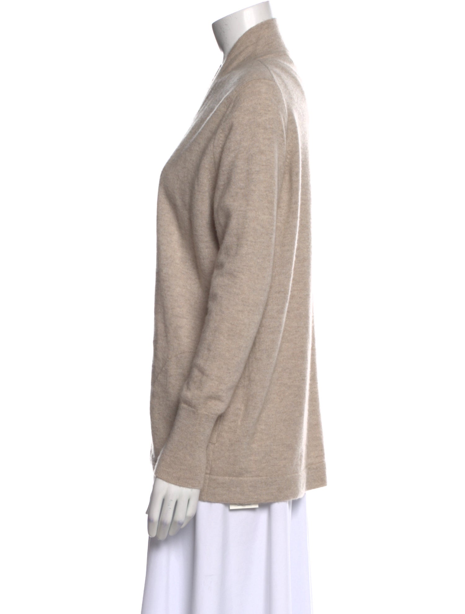 Kujten Cashmere Open Front Sweater