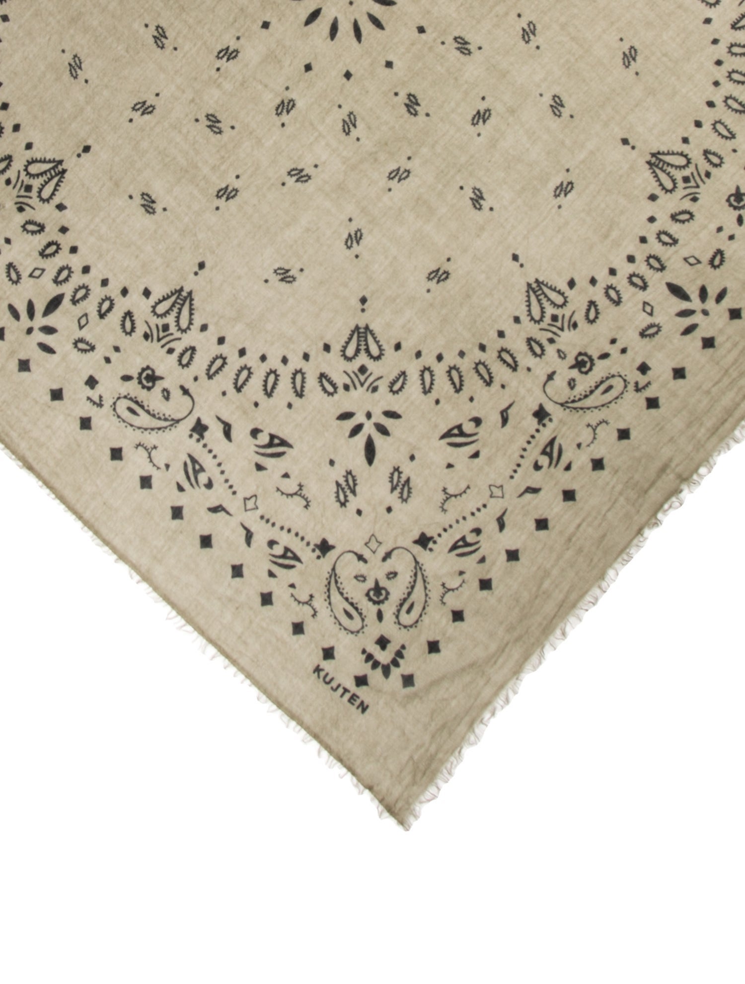 Kujten Silk Printed Scarf