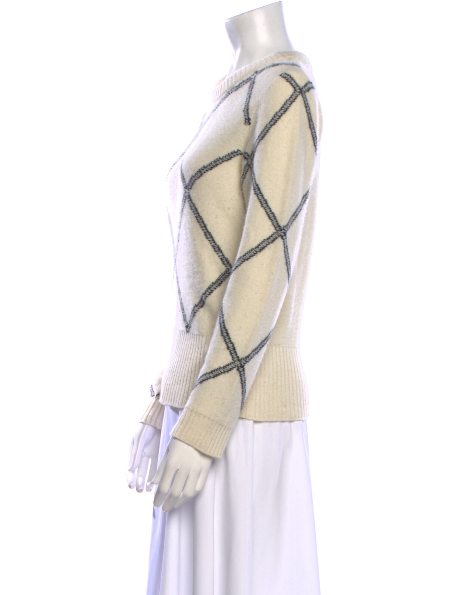 Kujten Cashmere Printed Sweater