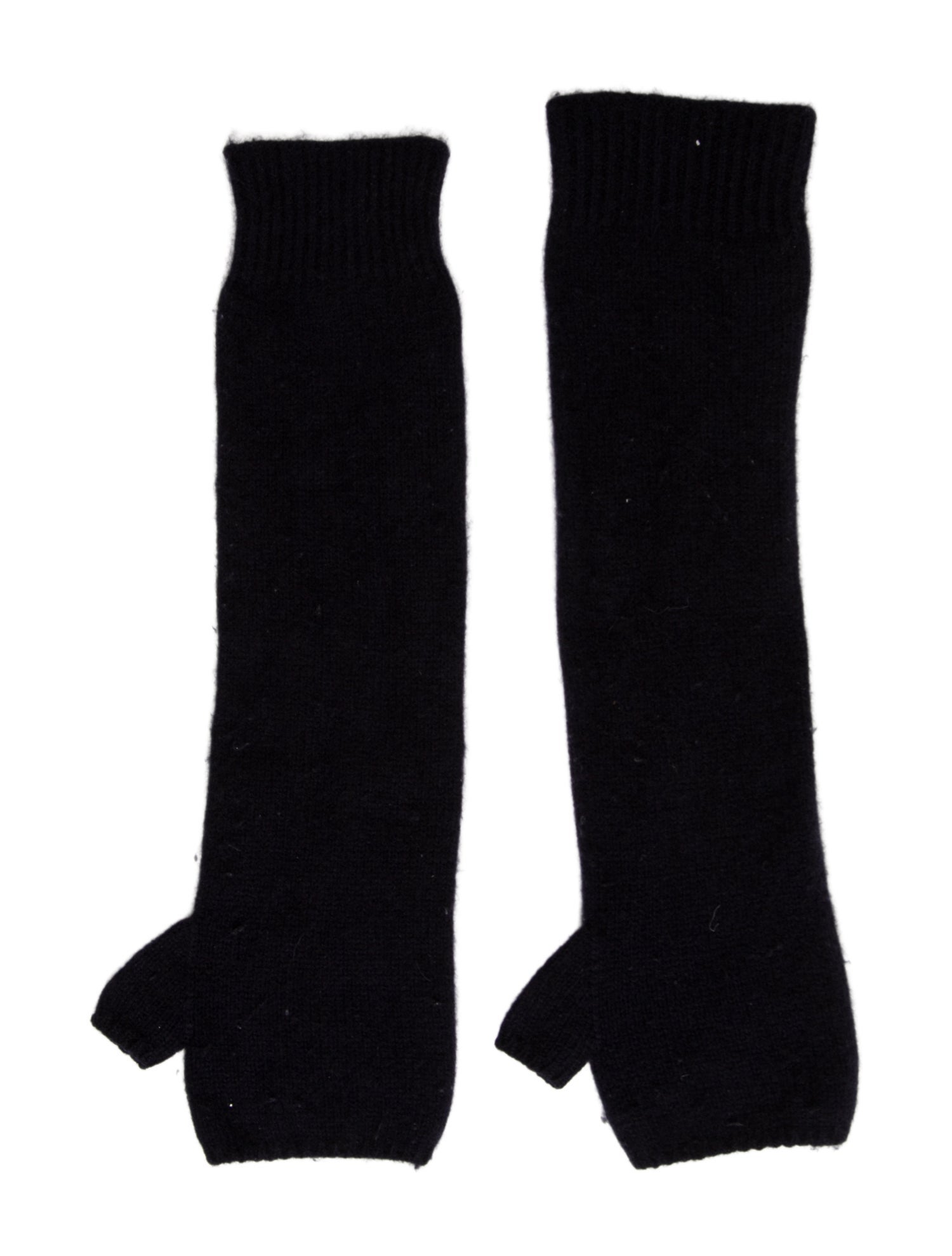 Kujten Cashmere Elbow-length Fingerless Gloves