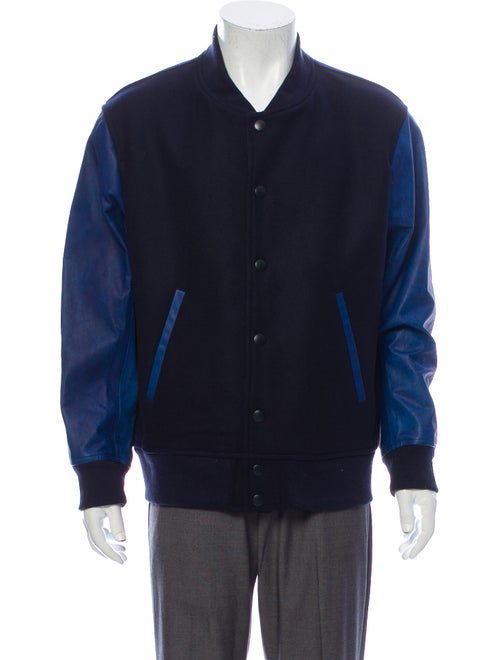 Kuon Wool Varsity Jacket Wool