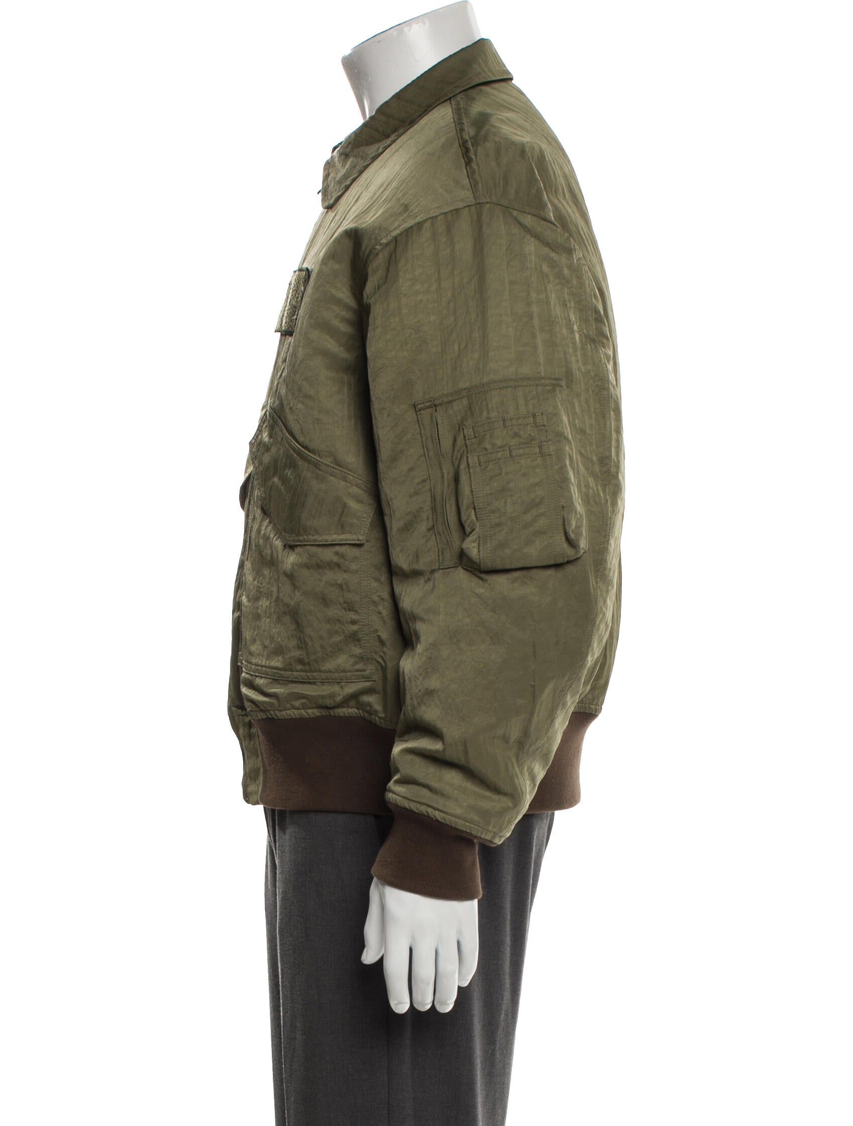 Kuon Graphic Print Utility Jacket