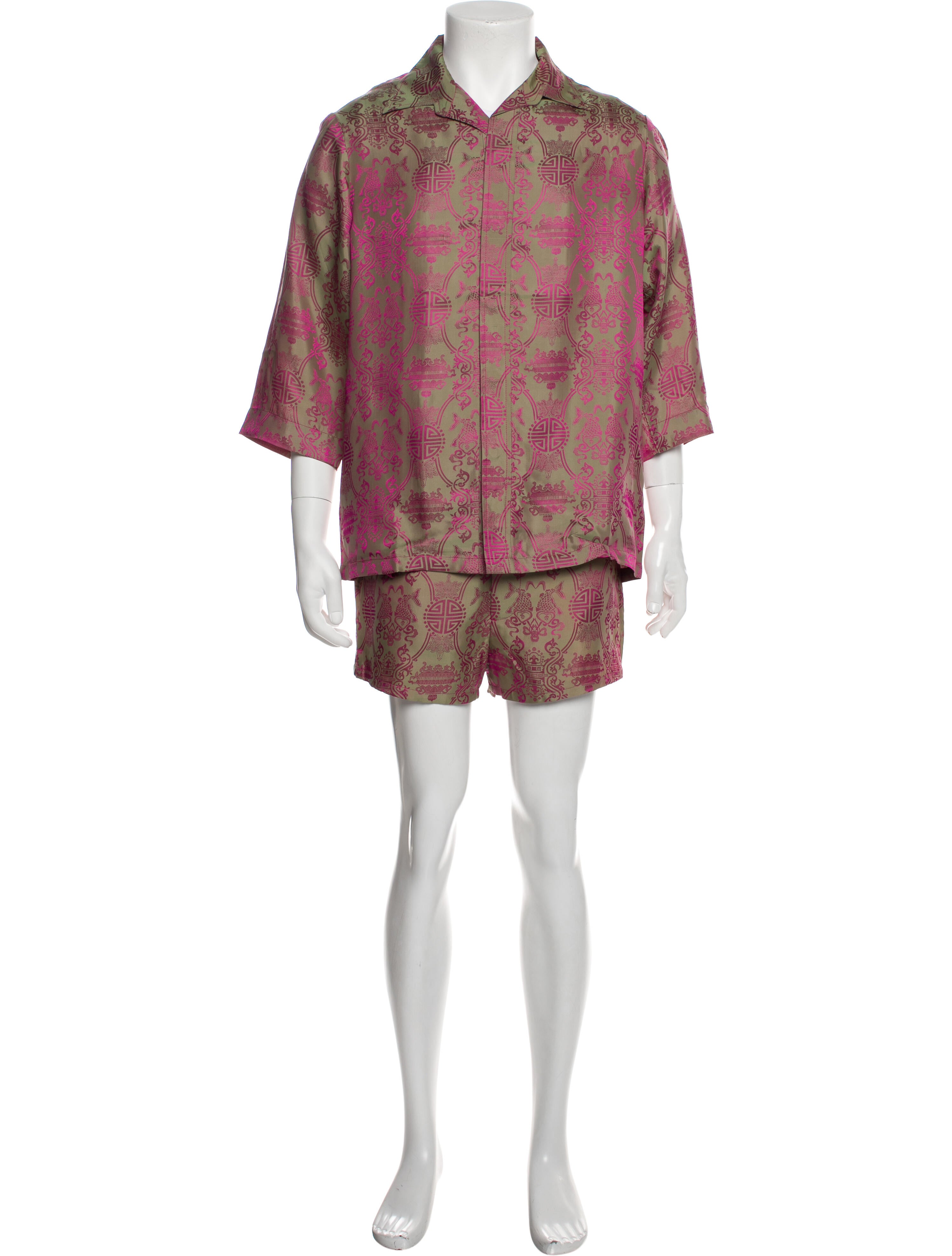 Keni Valenti Vintage Printed Pajama Set