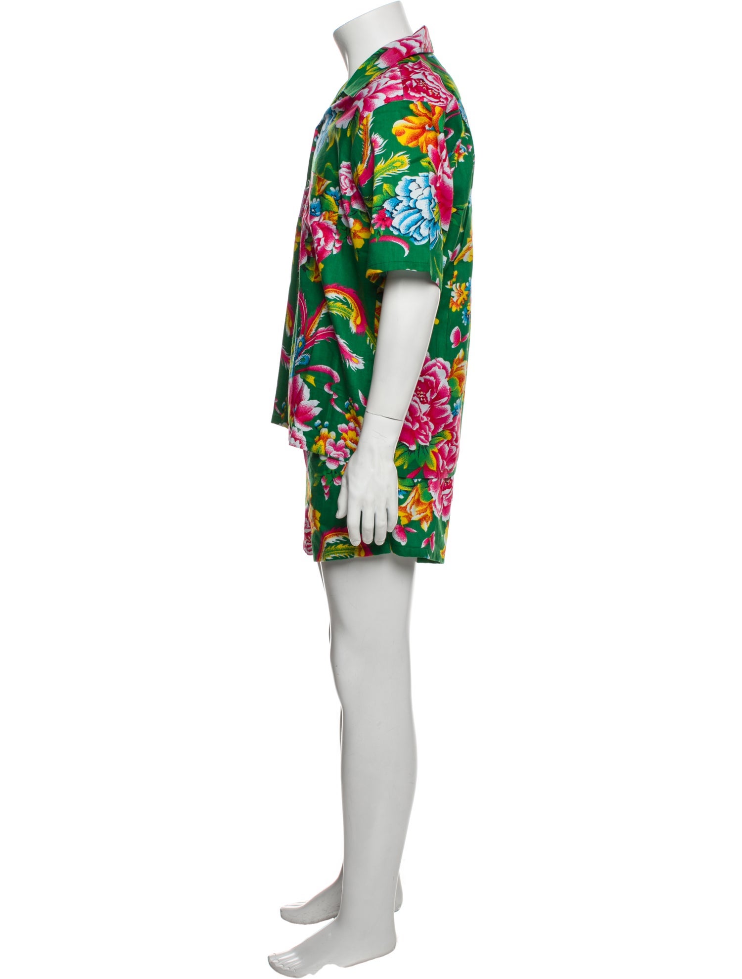 Keni Valenti Vintage Floral Print Lounge Set