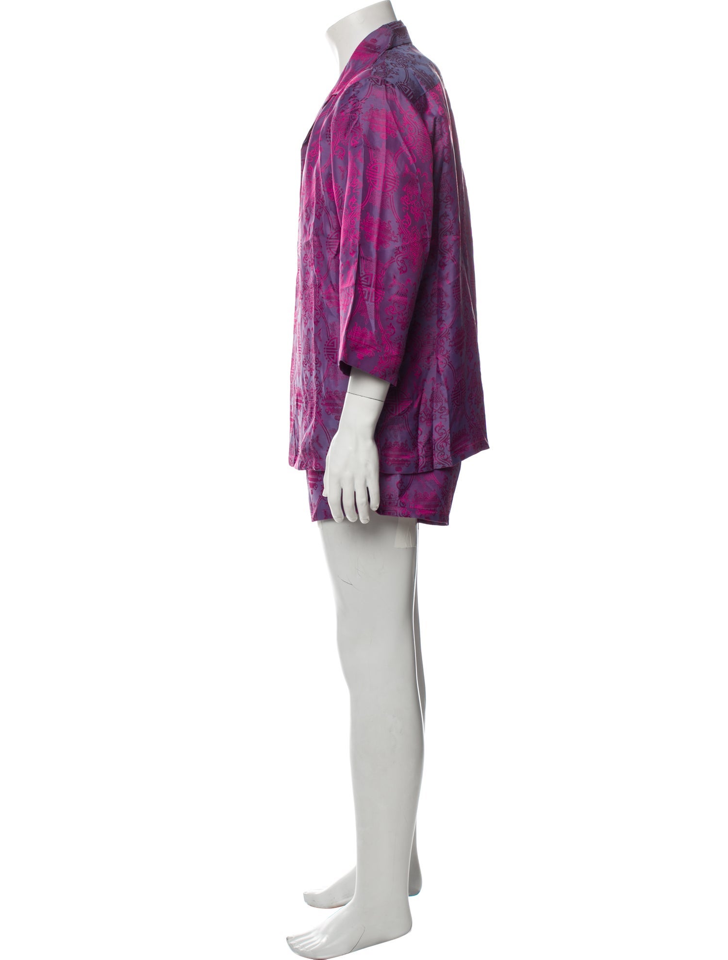 Keni Valenti Vintage Printed Pajama Set