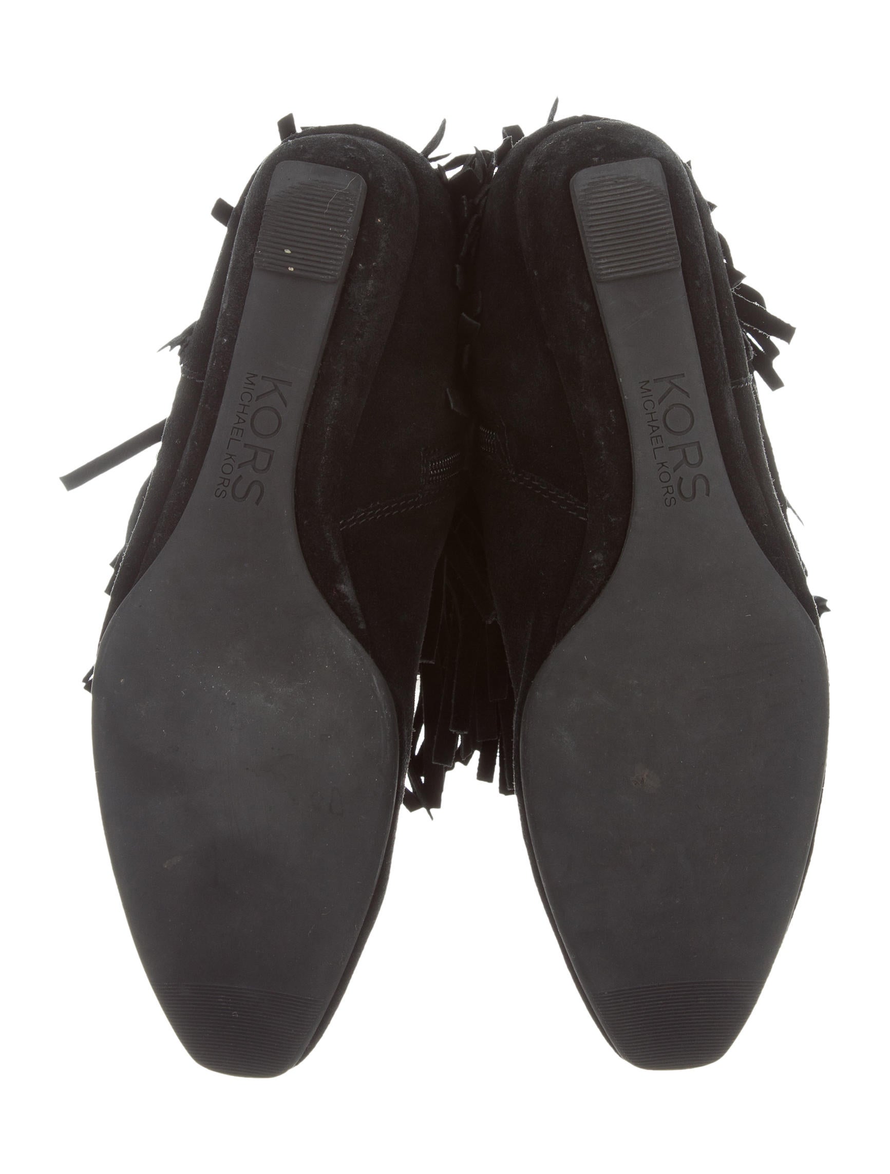 michael kors fringe boots