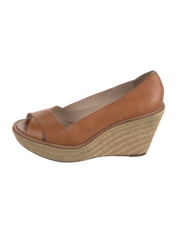 Kors by Michael Sandals Leather Espadrilles 8.5