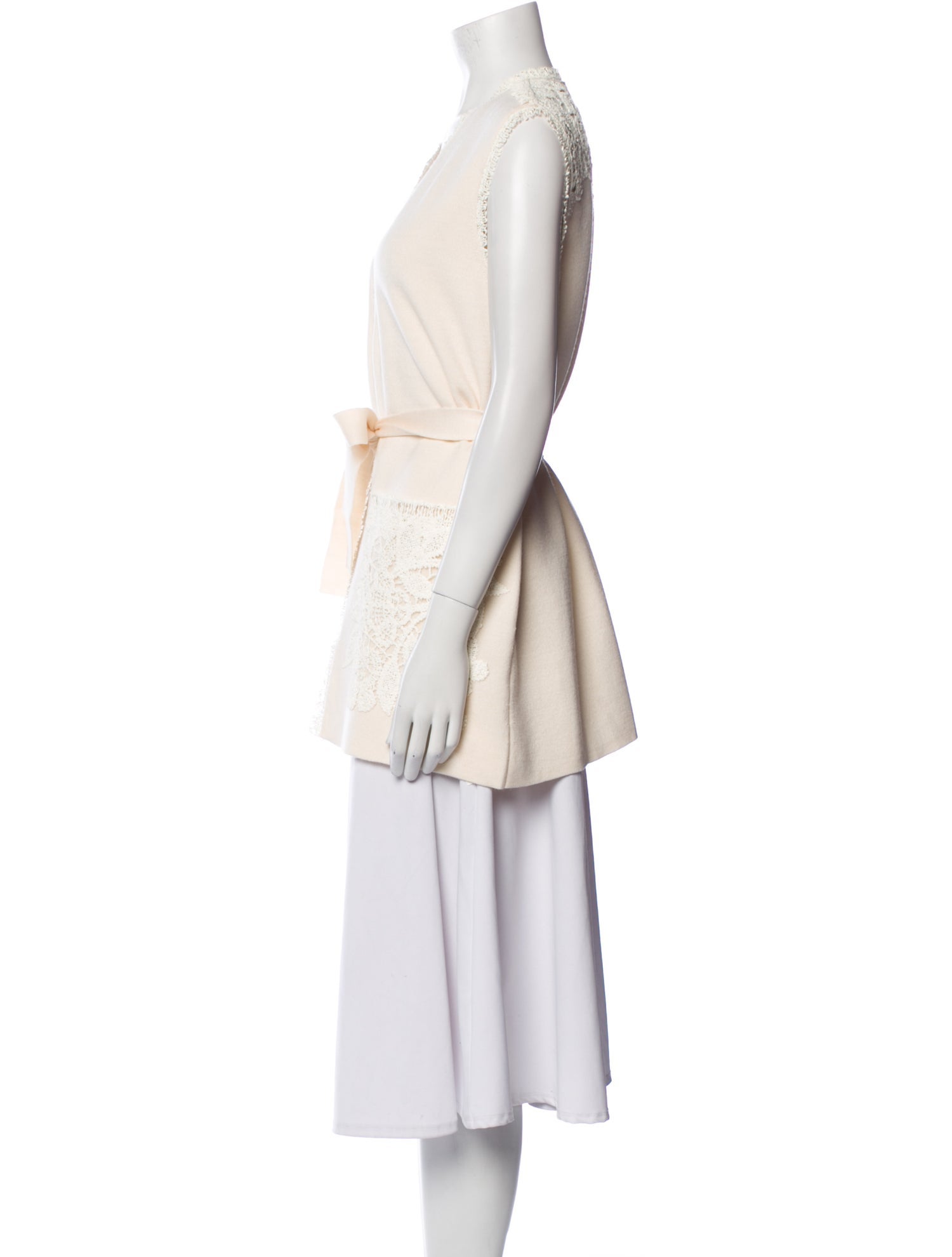 Kobi Halperin Merino Wool Plunge Neckline Sweater