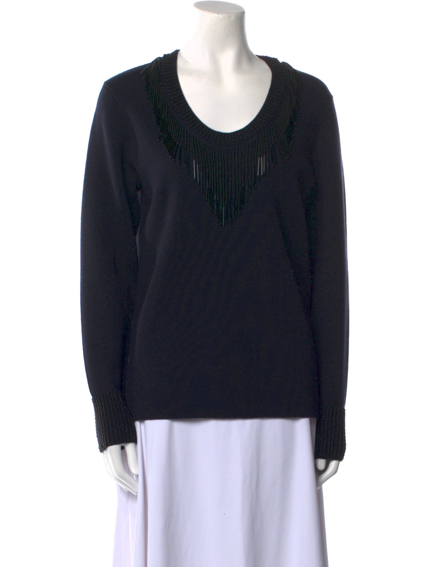 Kobi Halperin Wool Scoop Neck Sweater w/ Tags