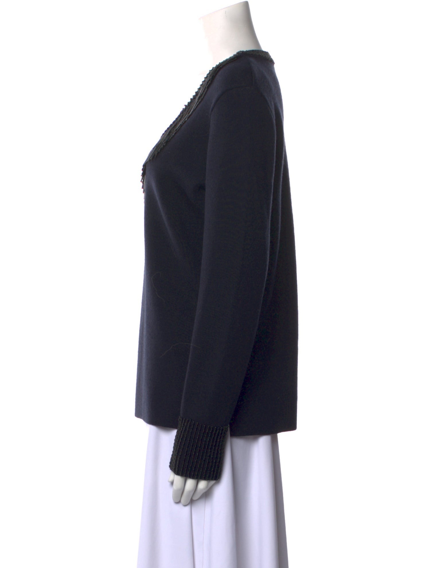 Kobi Halperin Wool Scoop Neck Sweater w/ Tags