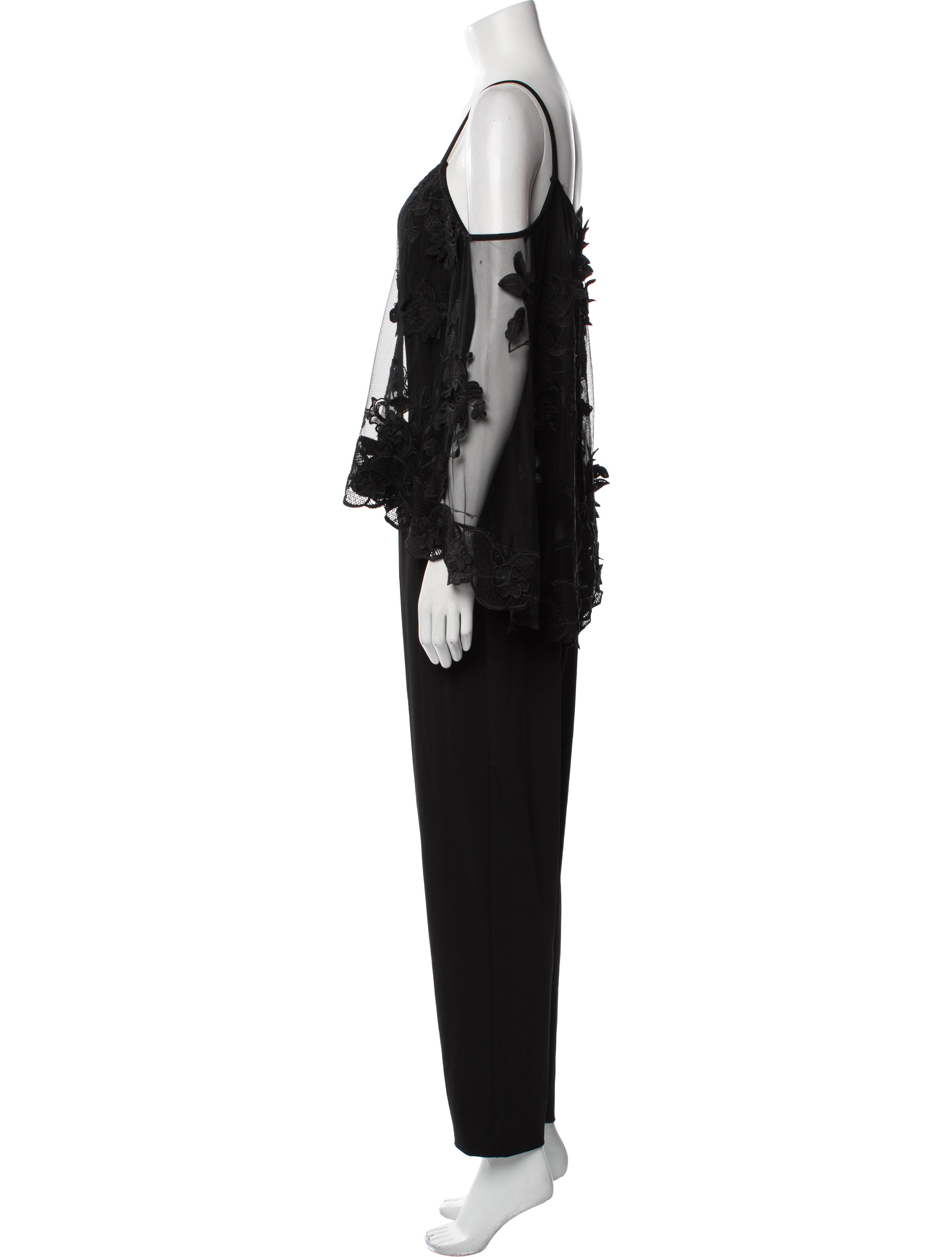 Kobi Halperin Floral Print V-Neck Jumpsuit