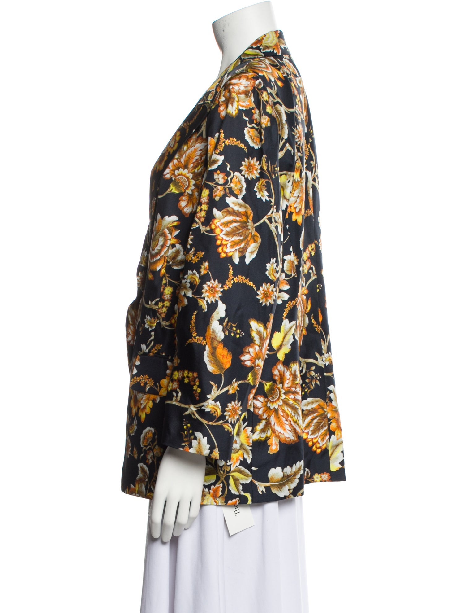 Kobi Halperin Silk Floral Print Blazer w/ Tags