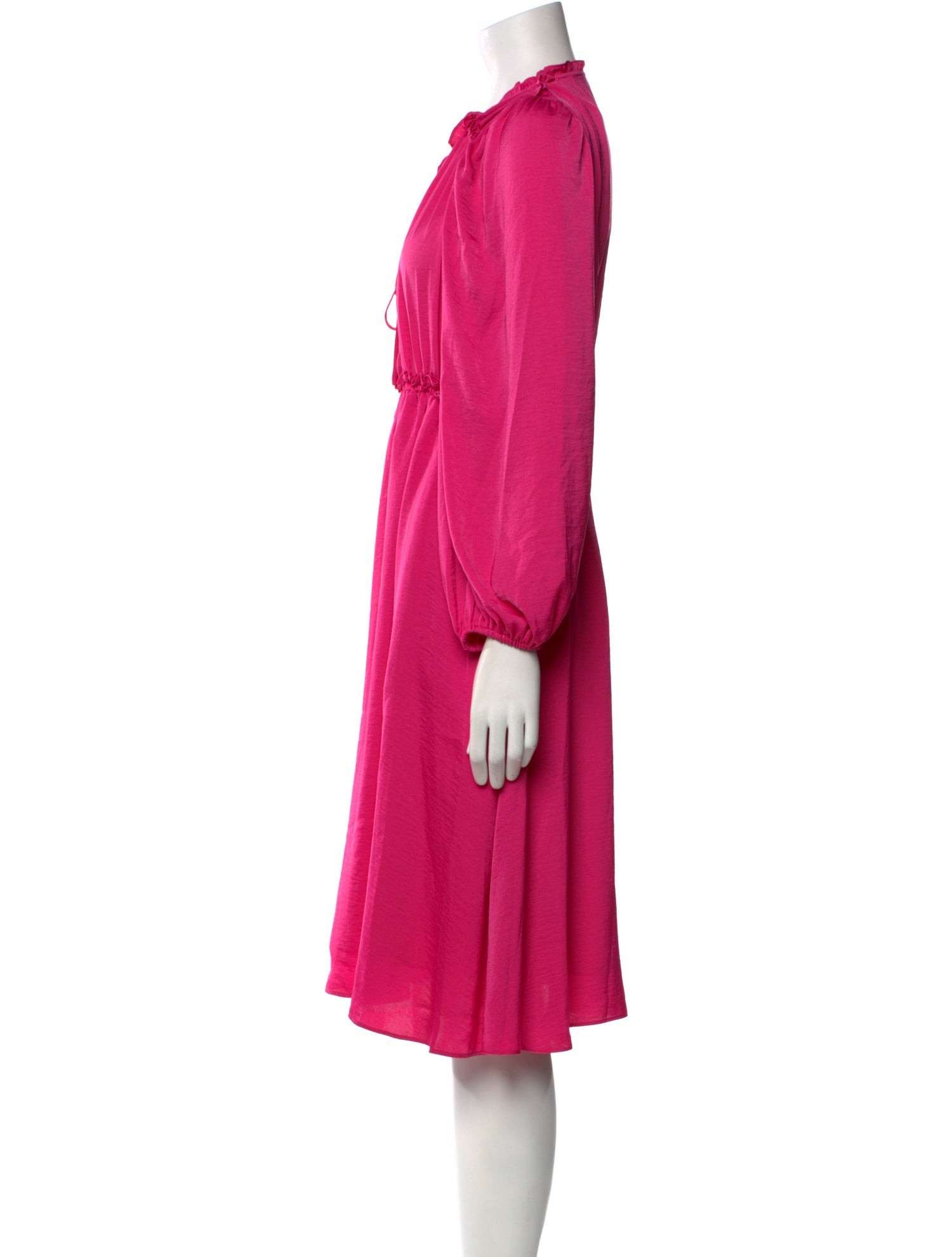 Kobi Halperin Tie Neck Knee-Length Dress