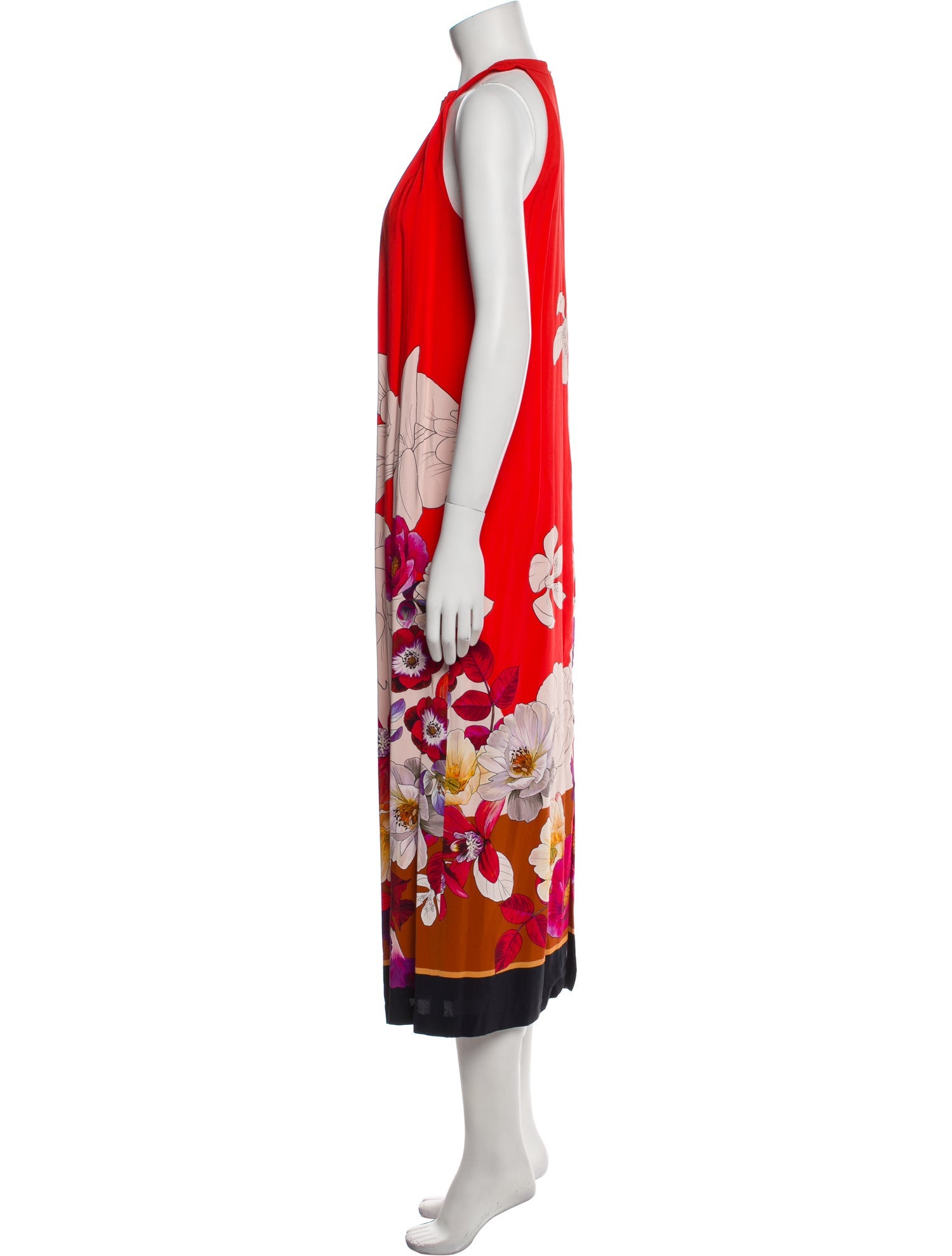 Kobi Halperin Floral Print Long Dress
