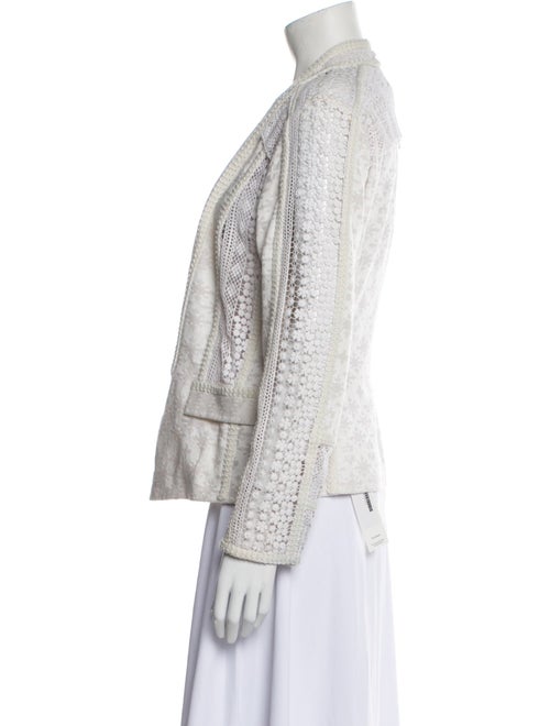Kobi Halperin Linen Printed Evening Jacket