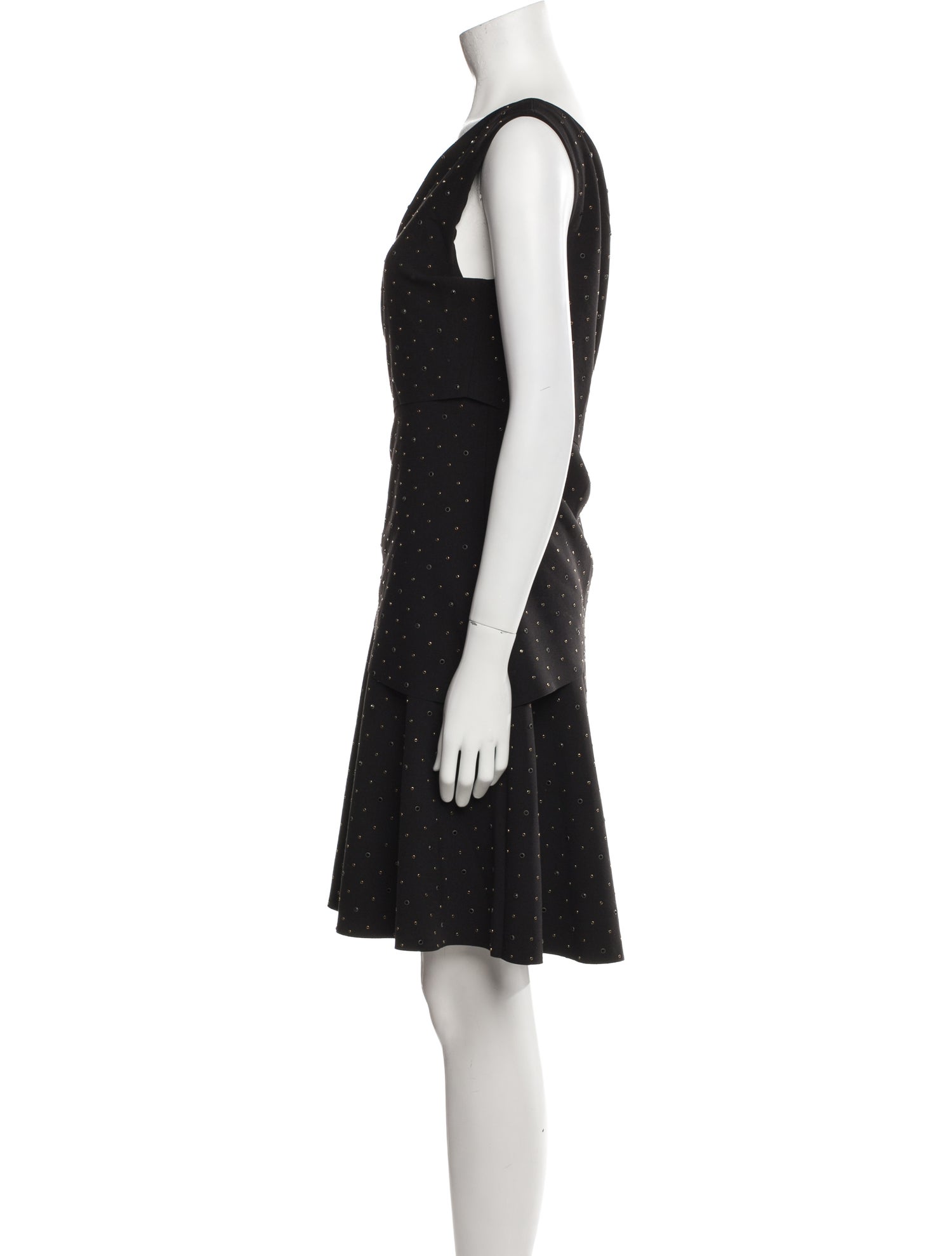 Kobi Halperin Polka Dot Print Mini Dress