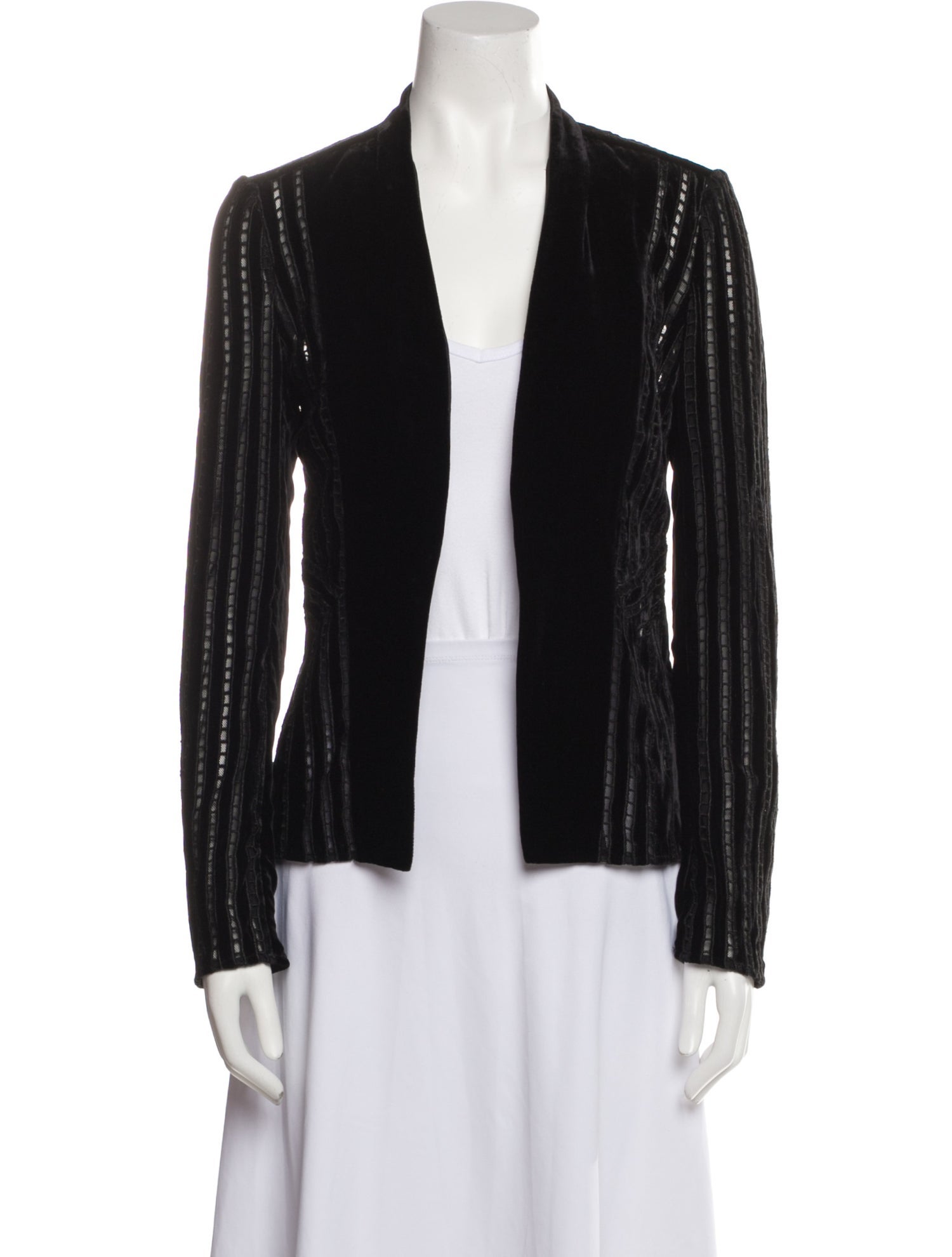 Kobi Halperin Striped Evening Jacket