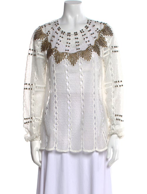 Kobi Halperin Striped Scoop Neck Sweater