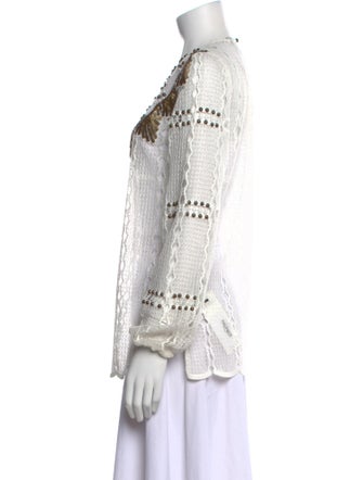 Kobi Halperin Striped Scoop Neck Sweater