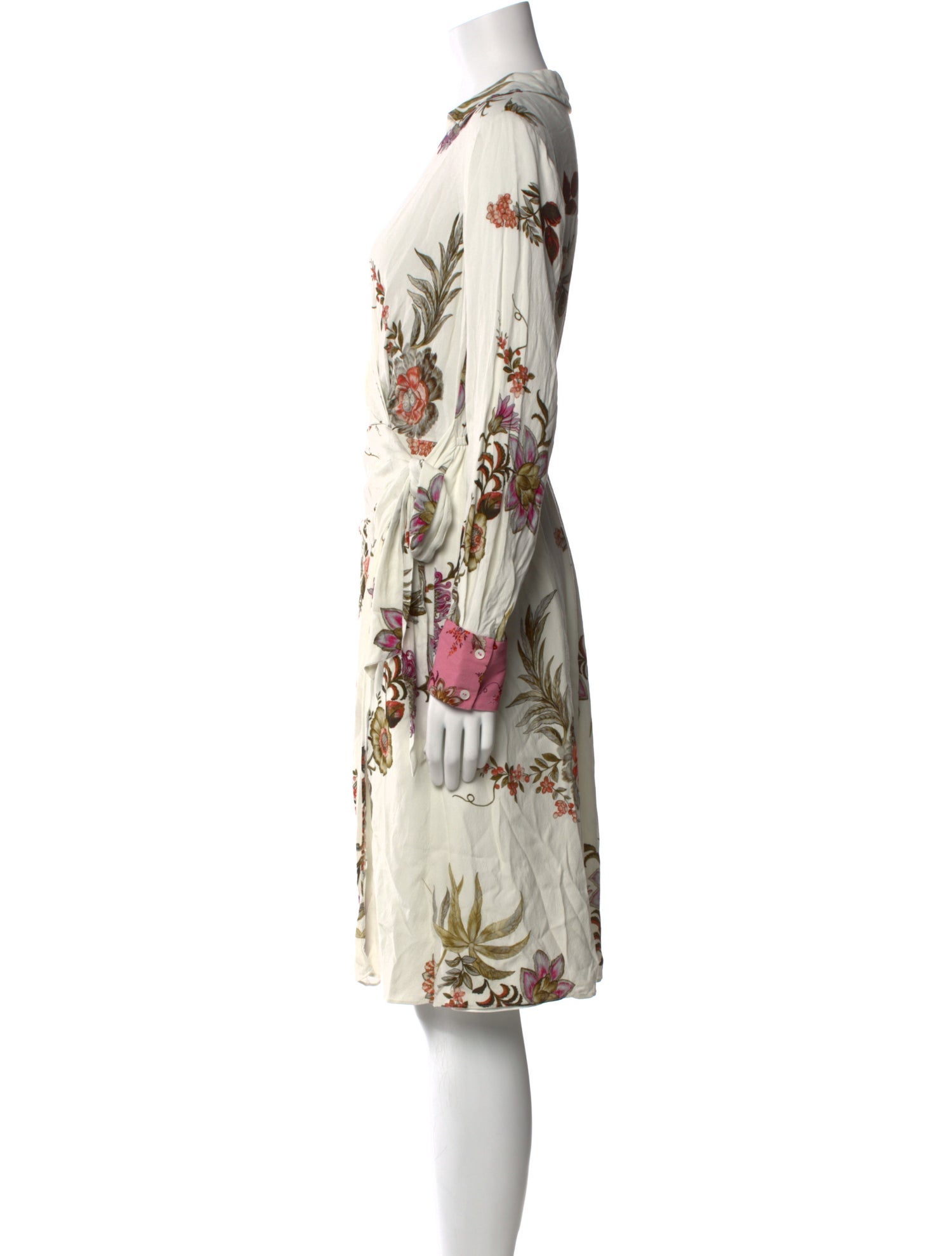 Kobi Halperin Floral Print Knee-Length Dress