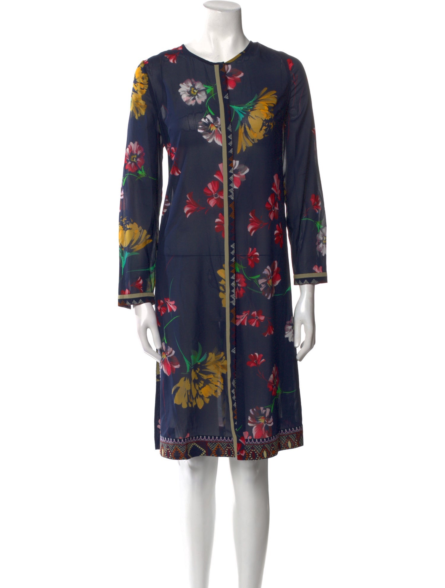 Kobi Halperin Silk Midi Length Dress