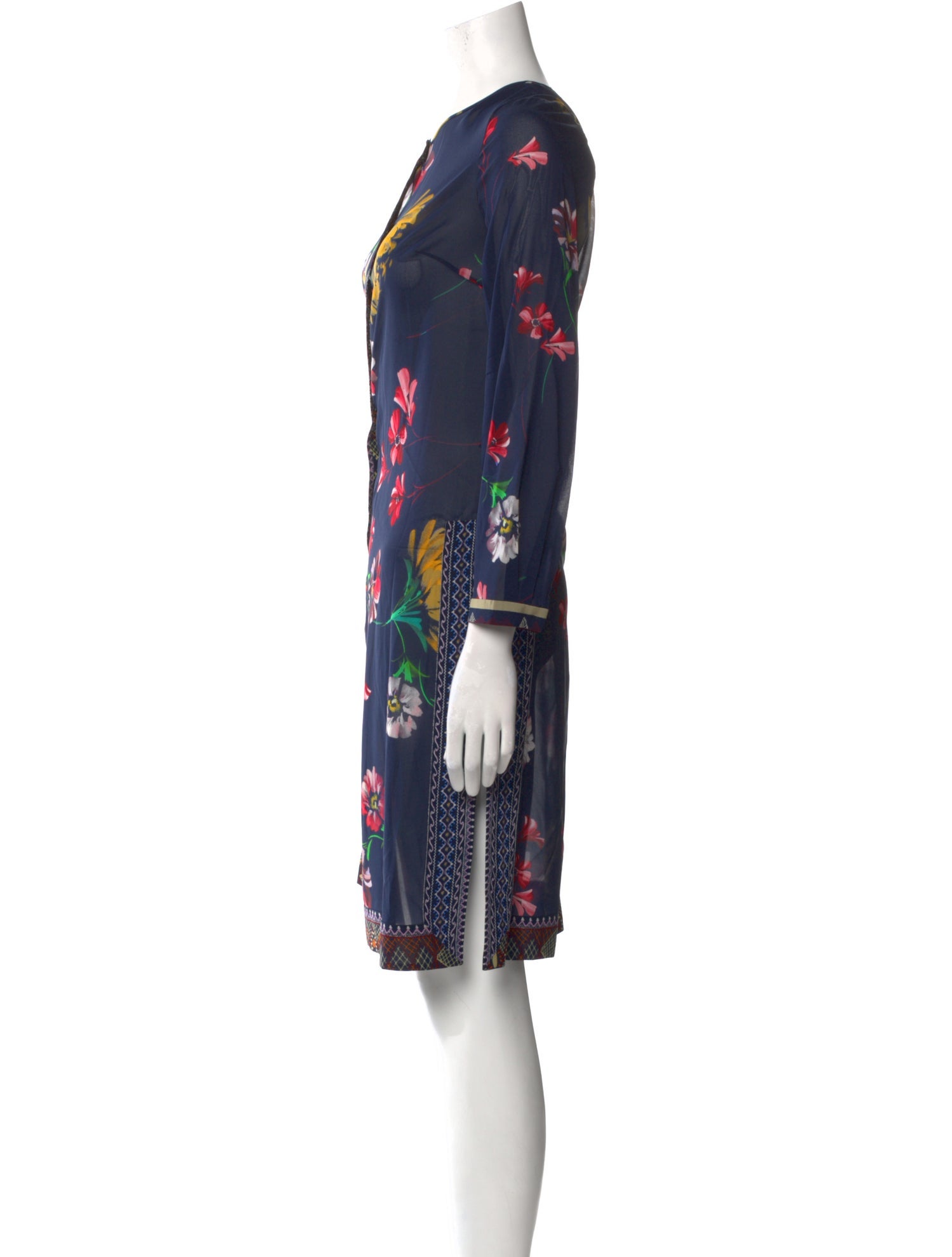Kobi Halperin Silk Midi Length Dress