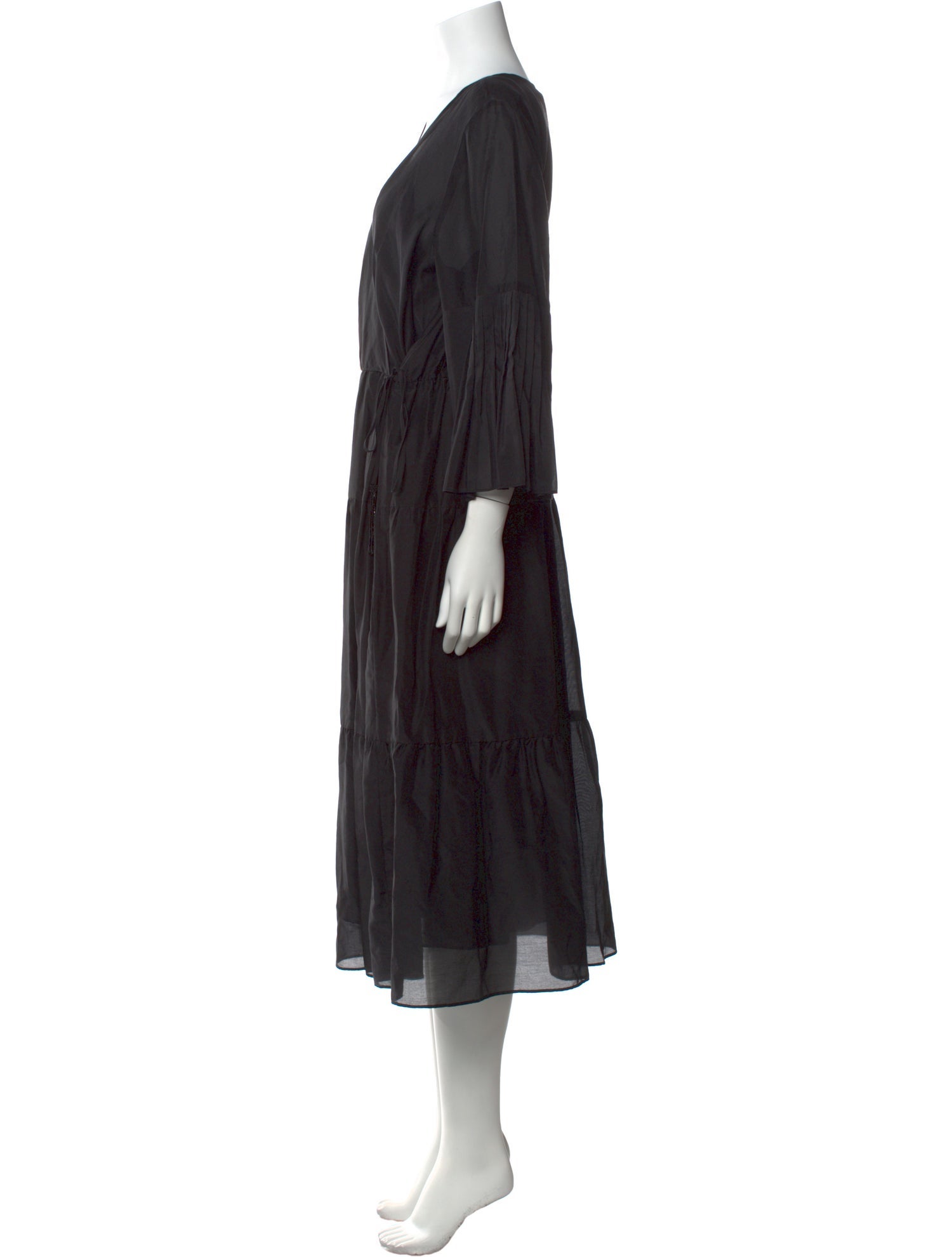 Kobi Halperin V-Neck Midi Length Dress