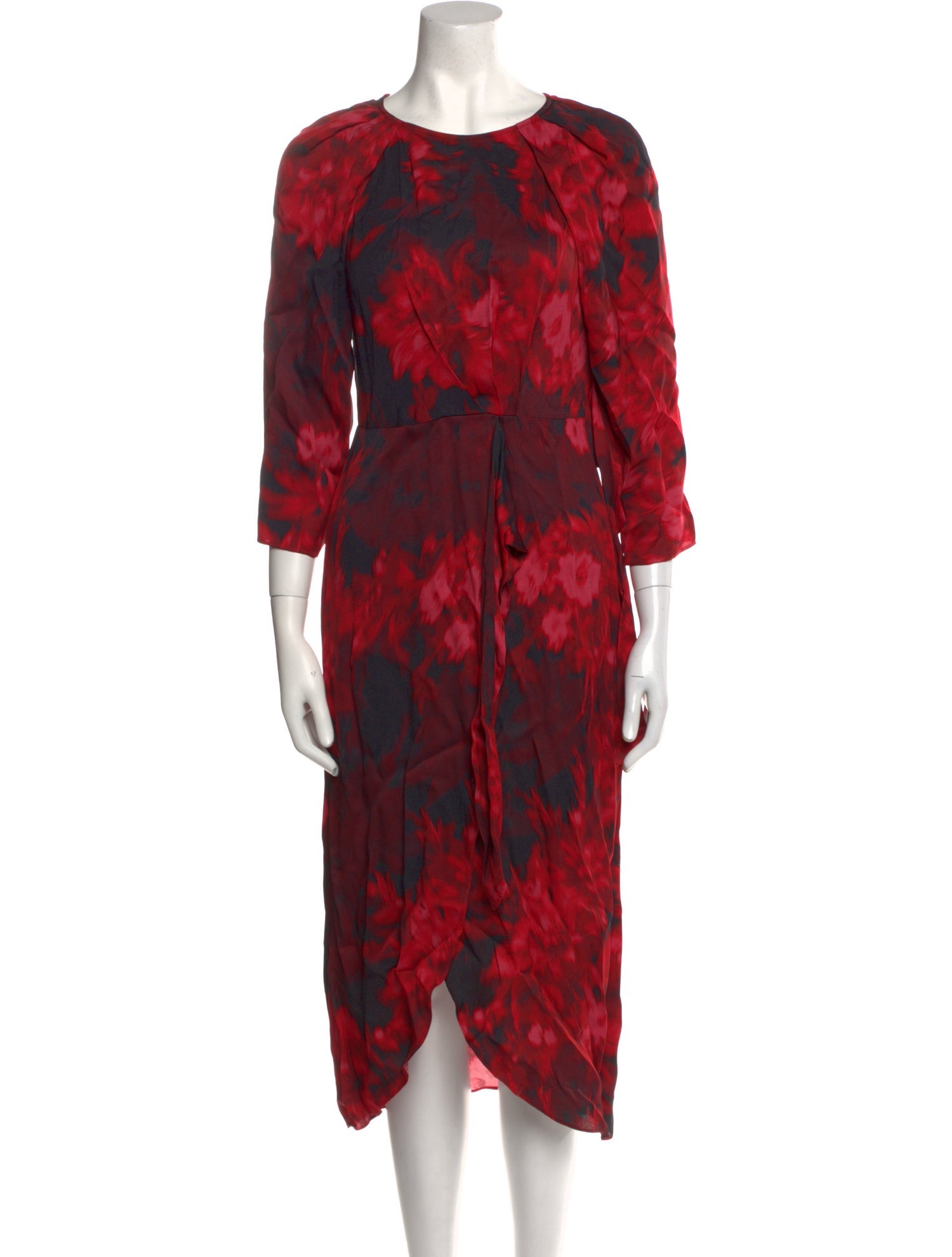 Kobi Halperin Printed Midi Length Dress