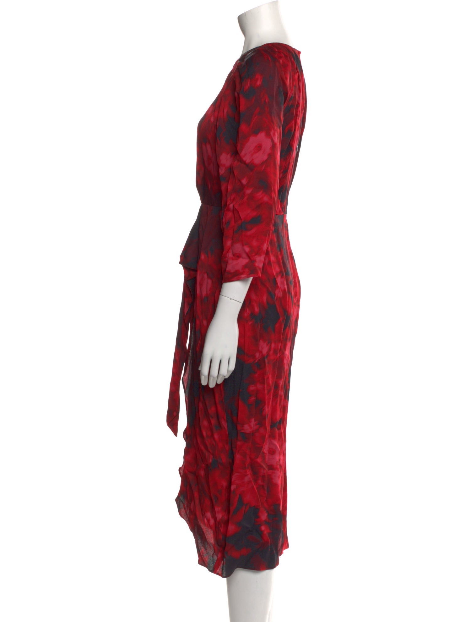 Kobi Halperin Printed Midi Length Dress