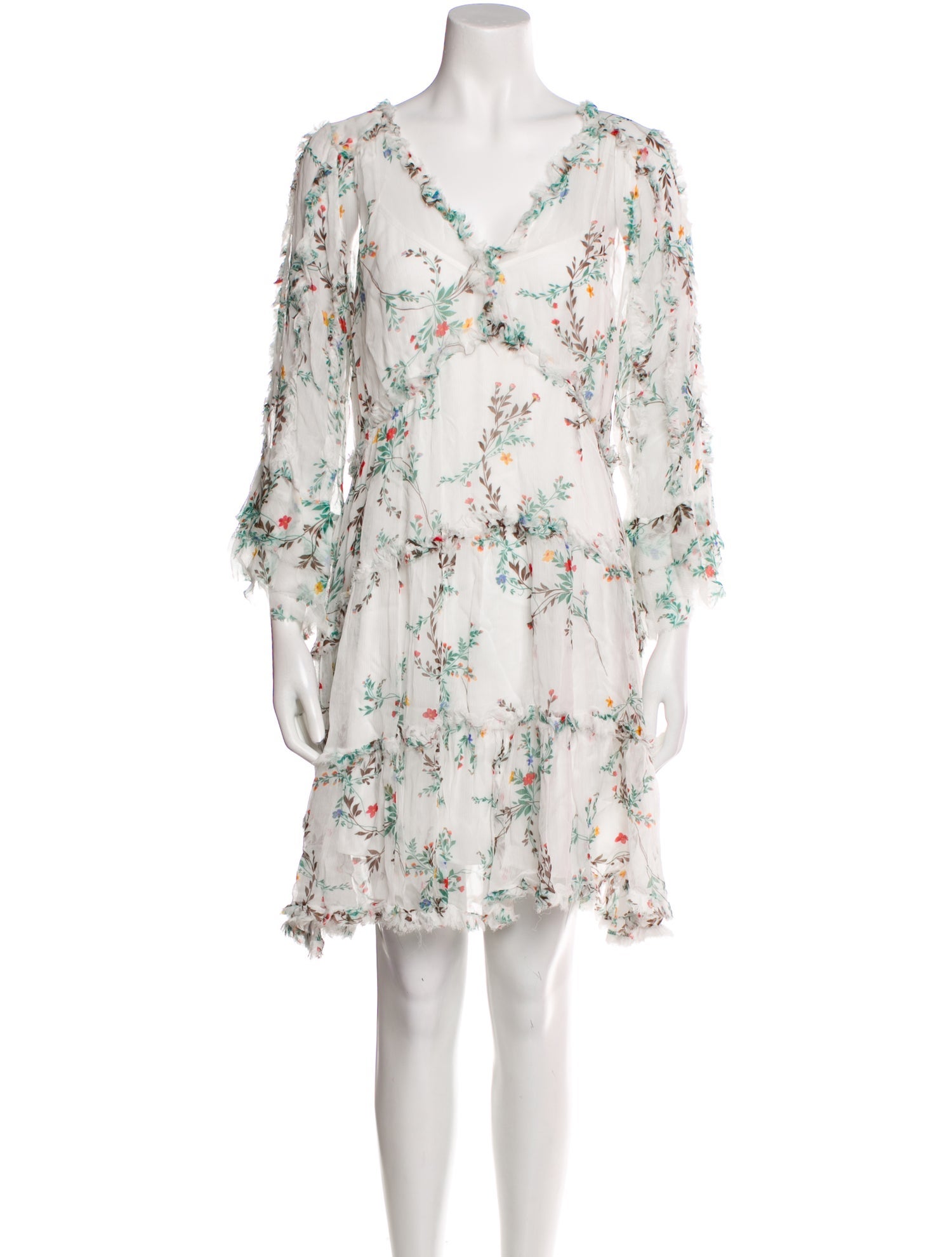 Kobi Halperin Floral Print Mini Dress
