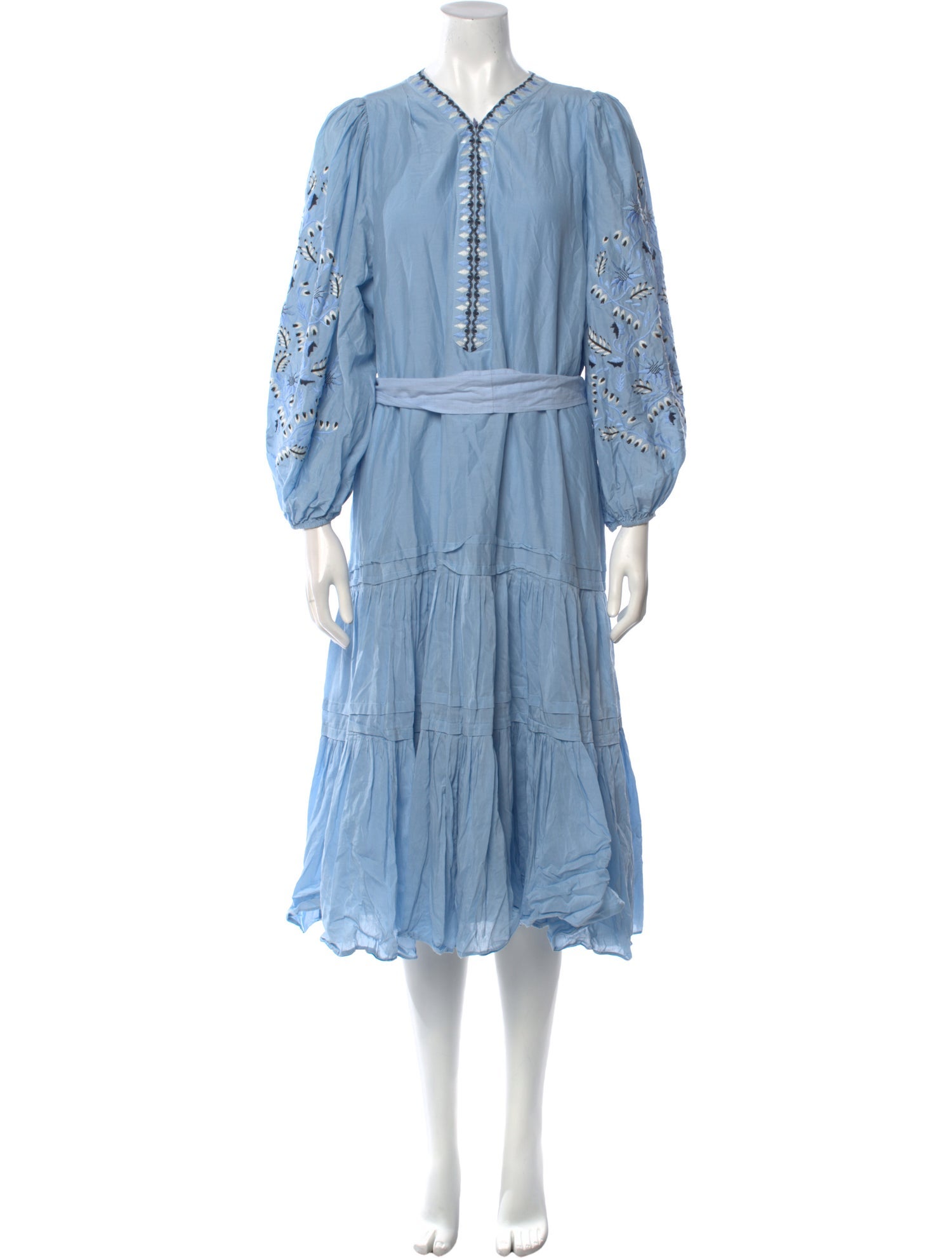 Kobi Halperin V-Neck Midi Length Dress