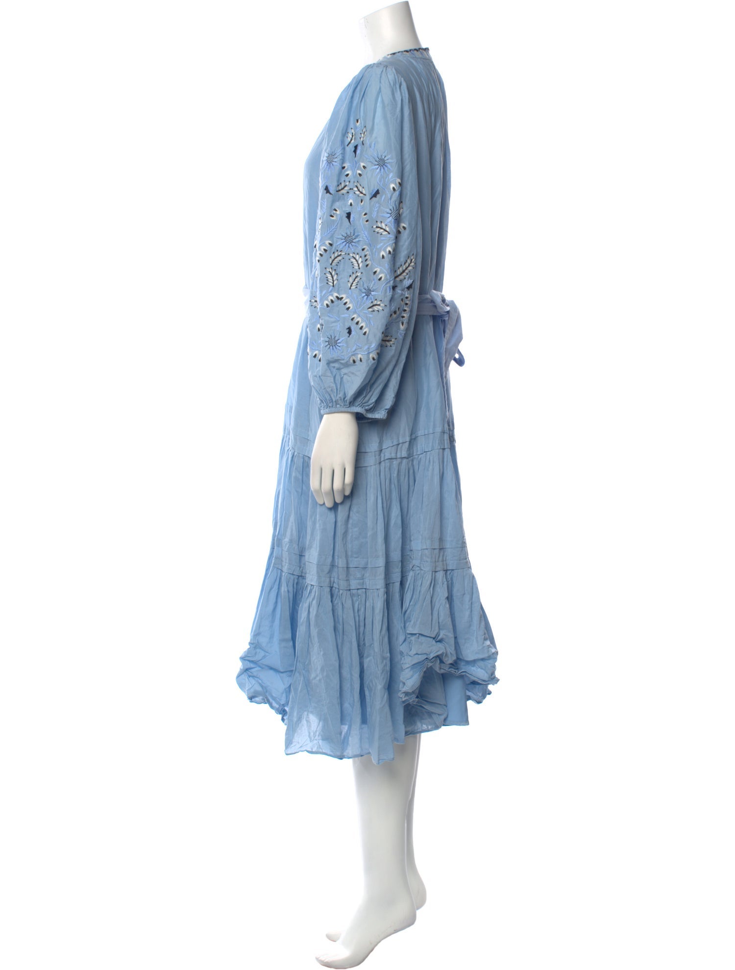 Kobi Halperin V-Neck Midi Length Dress