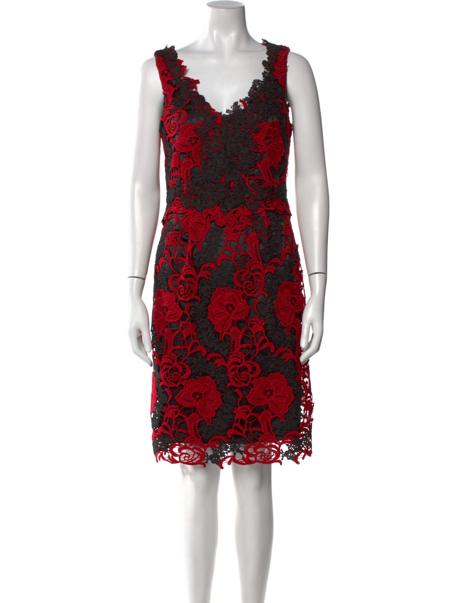 Kobi Halperin Lace Pattern Knee-Length Dress w/ Tags