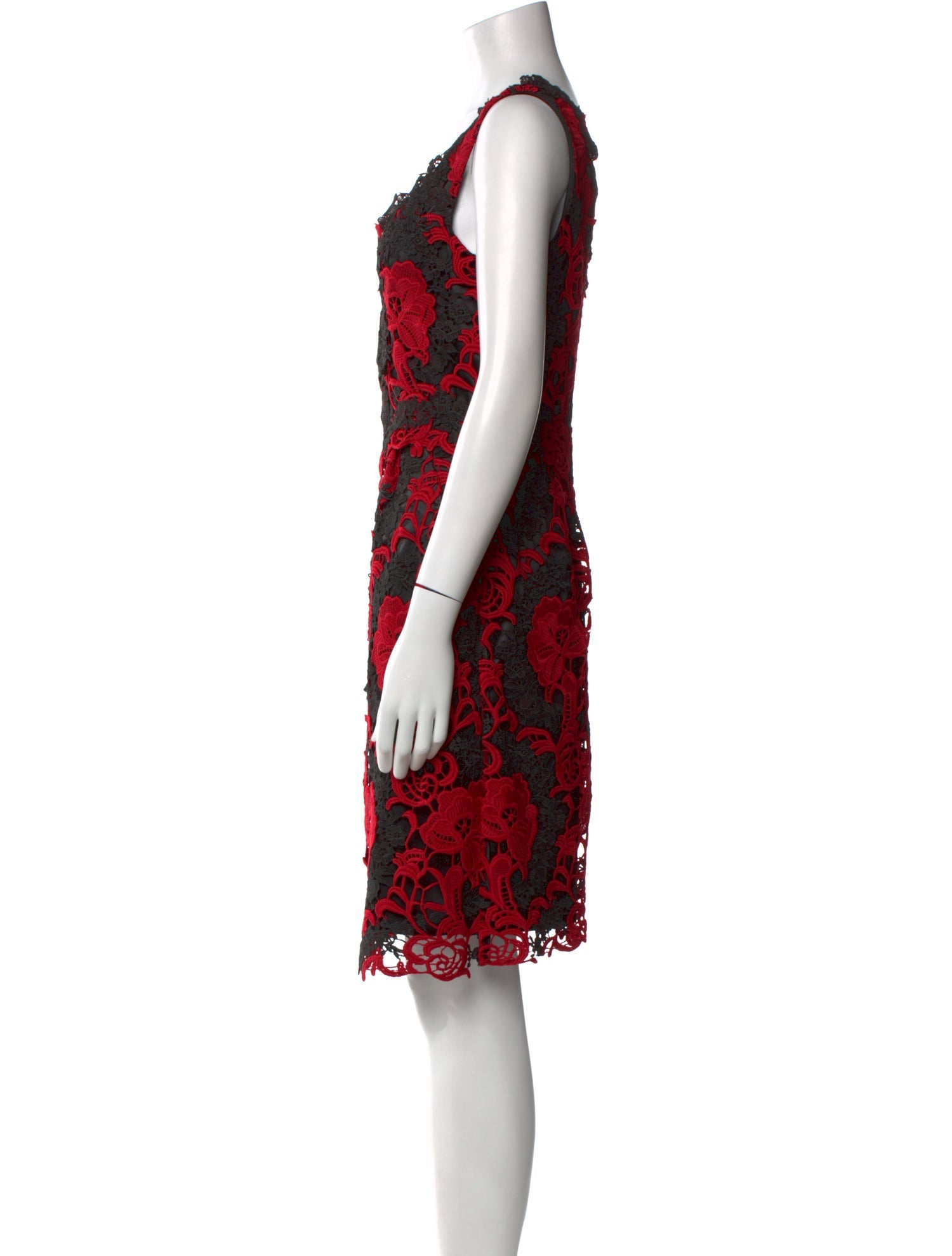Kobi Halperin Lace Pattern Knee-Length Dress w/ Tags
