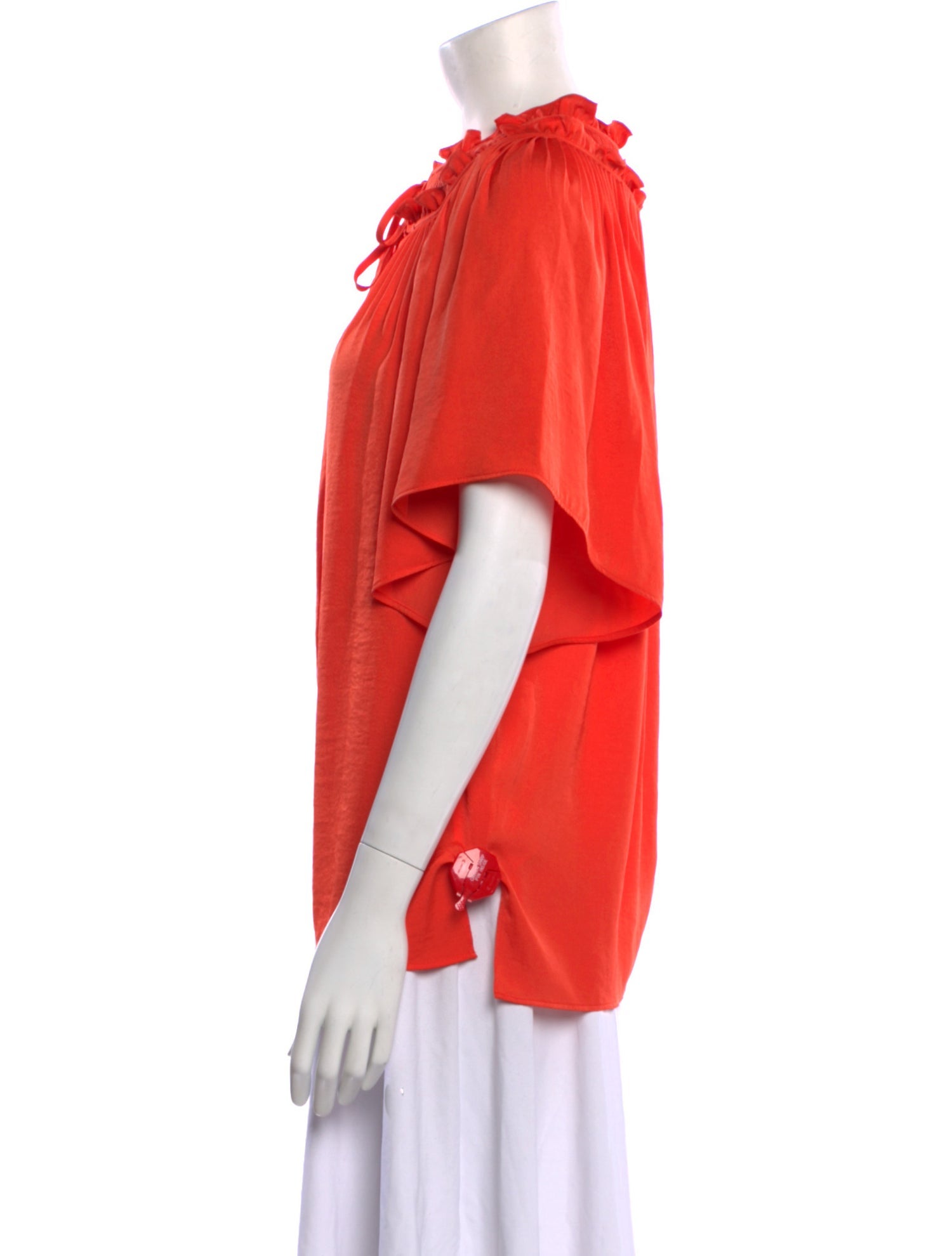 Kobi Halperin Silk Crew Neck Blouse w/ Tags