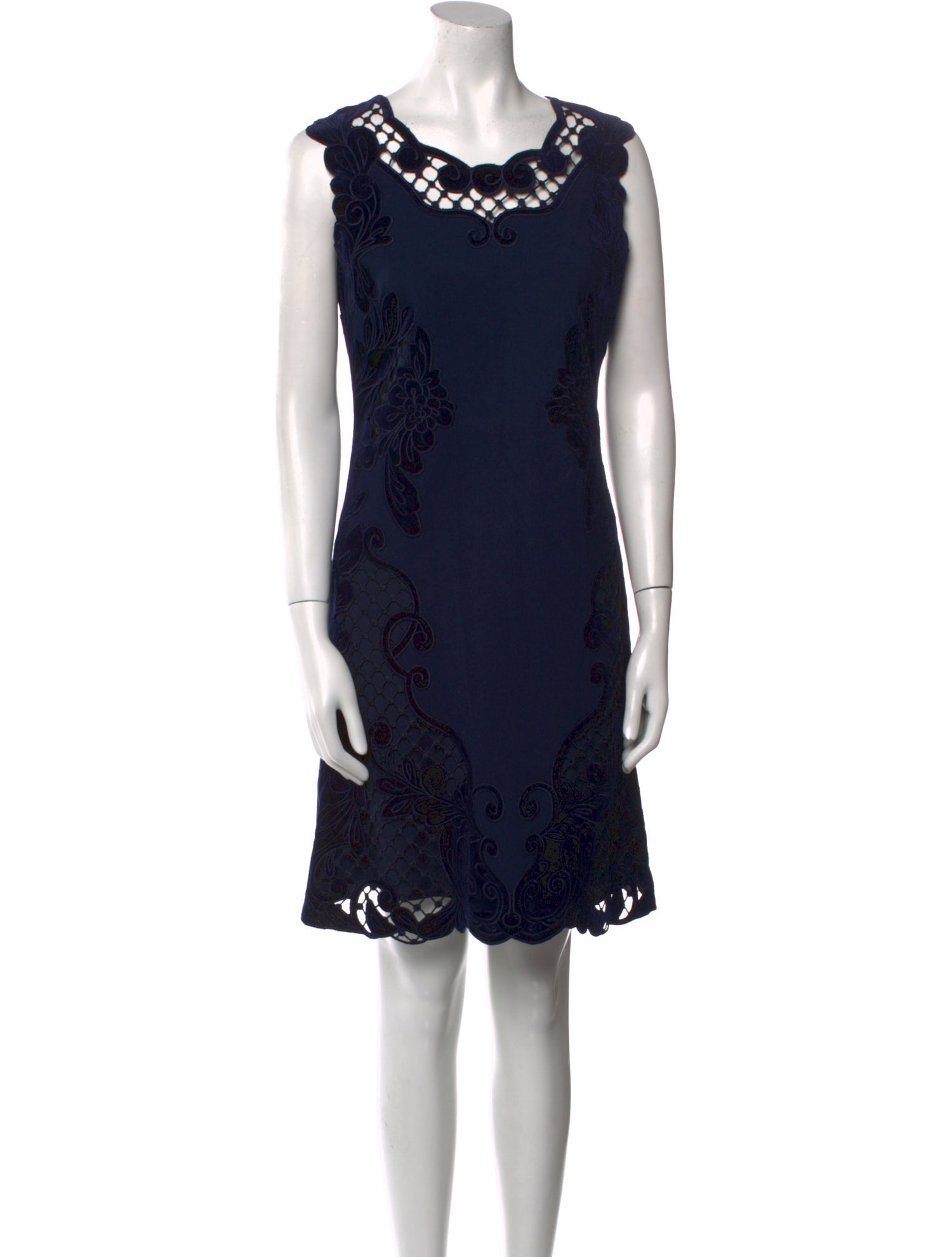 Kobi Halperin Scoop Neck Knee-Length Dress