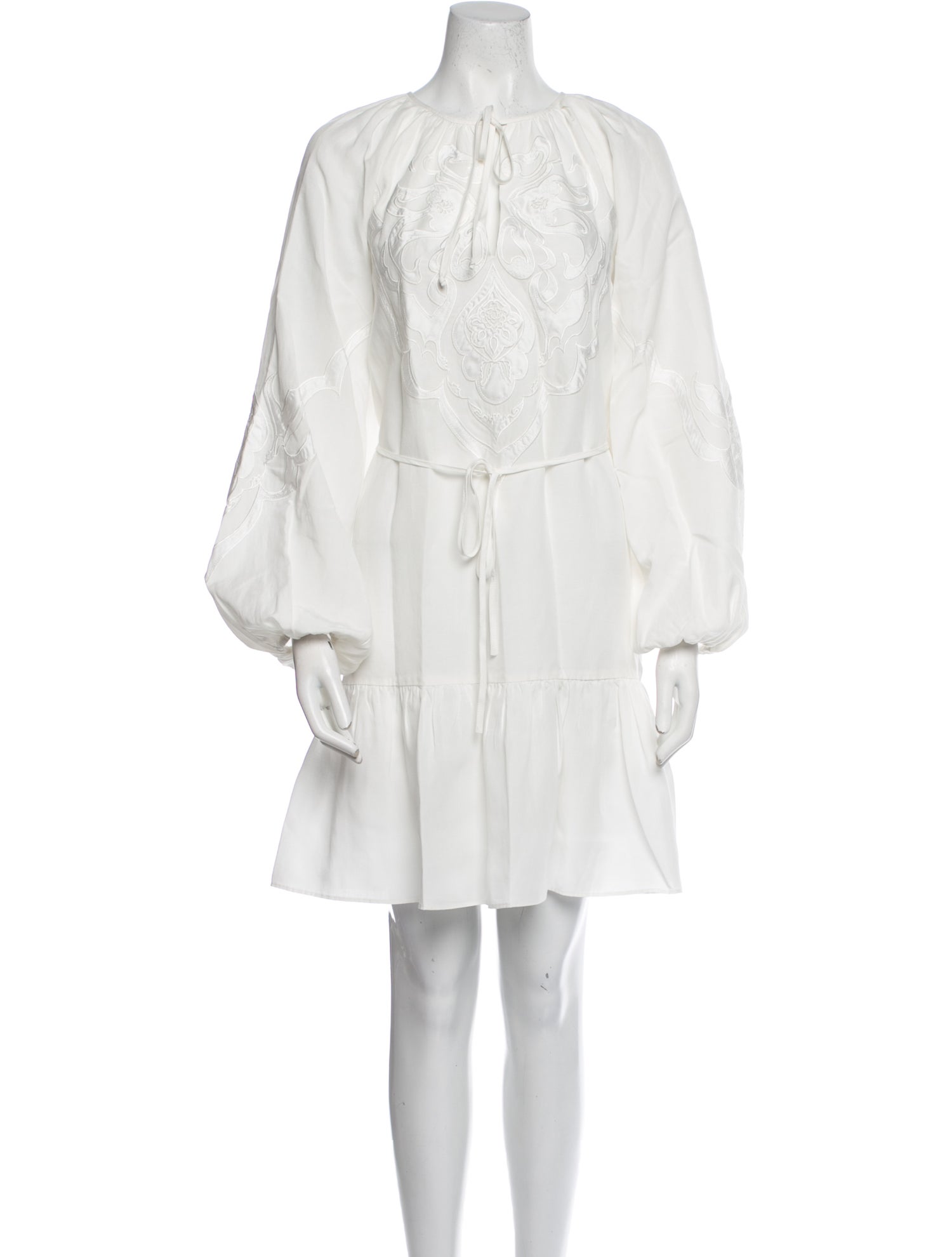Kobi Halperin Crew Neck Knee-Length Dress