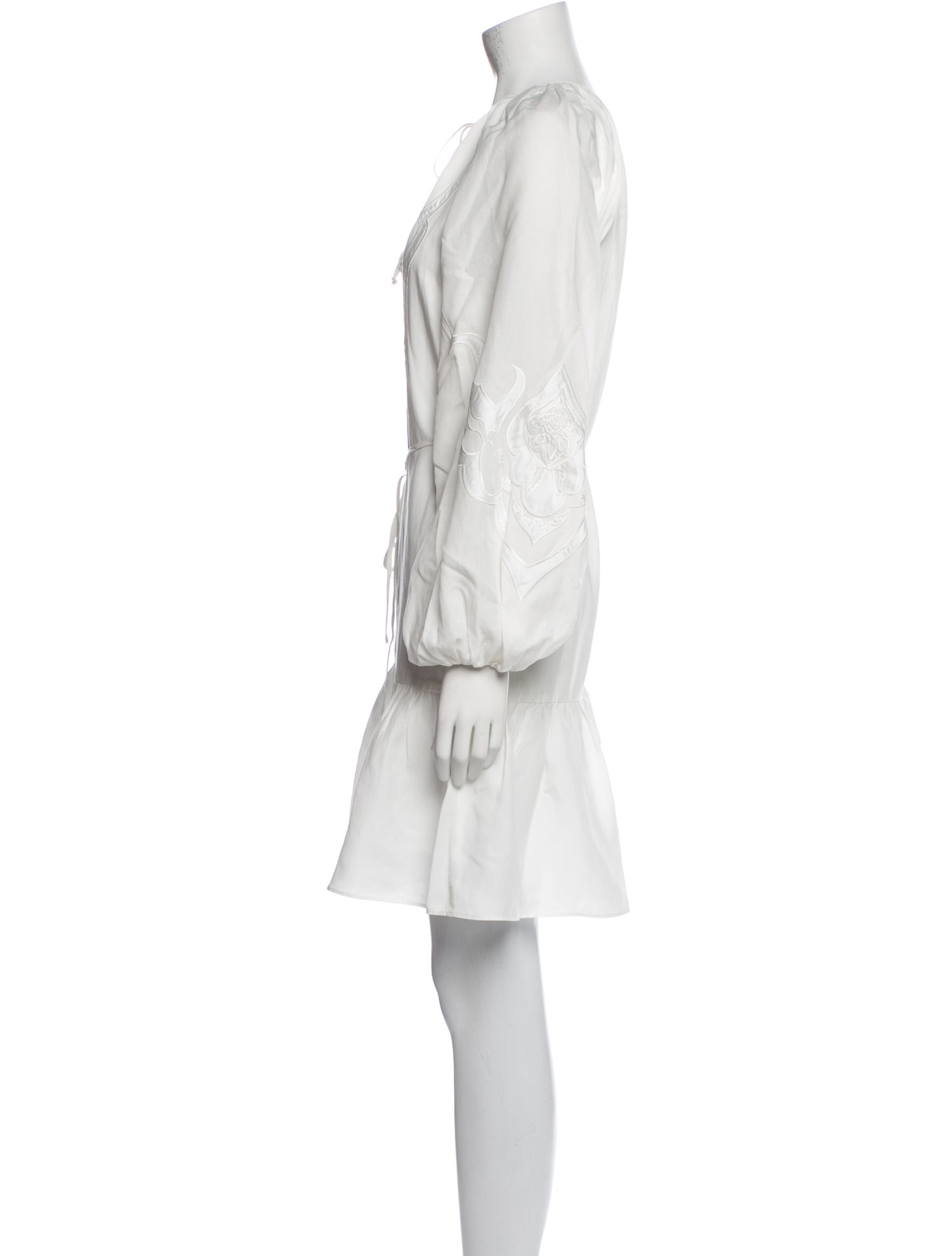 Kobi Halperin Crew Neck Knee-Length Dress