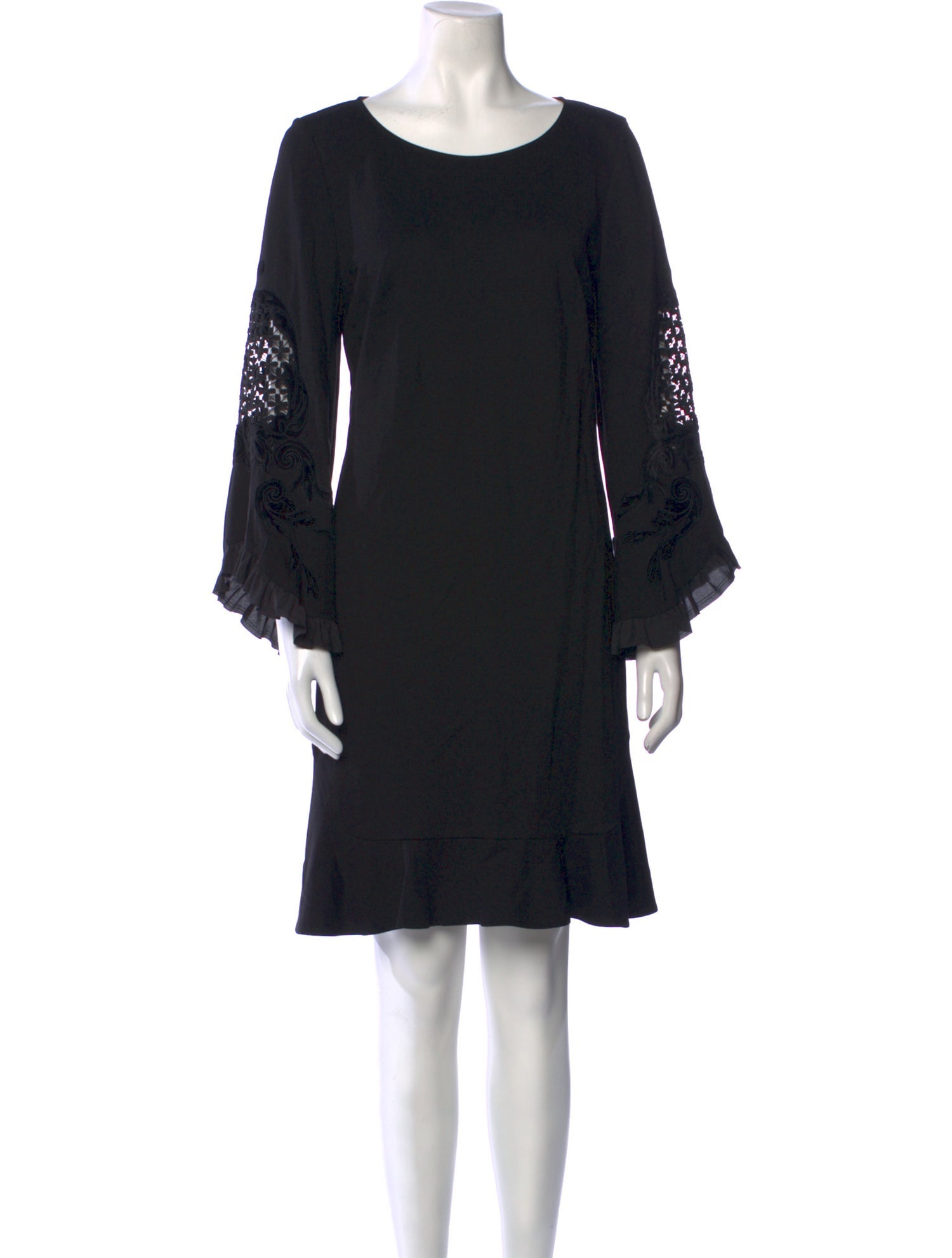 Kobi Halperin Bateau Neckline Knee-Length Dress