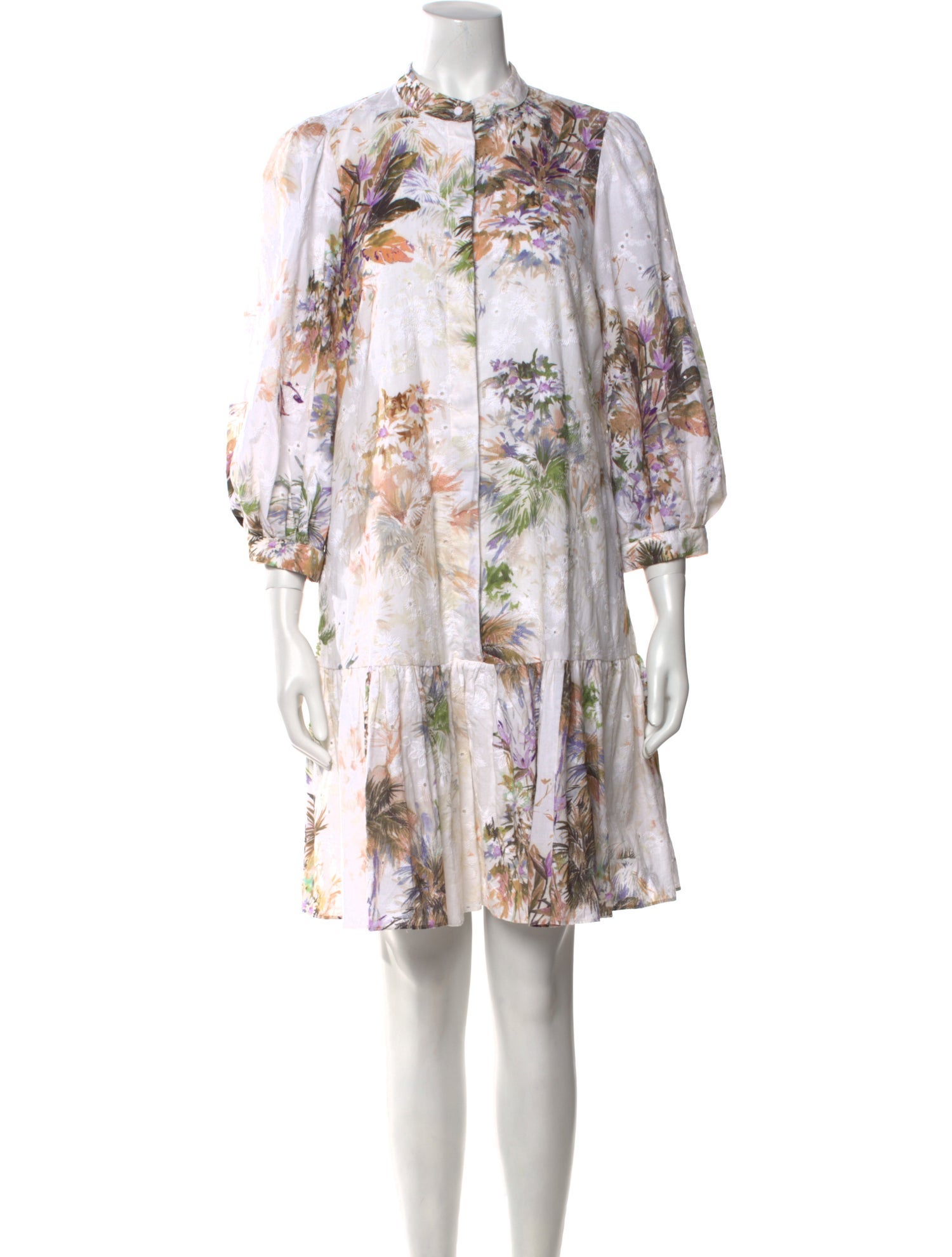 Kobi Halperin Floral Print Mini Dress