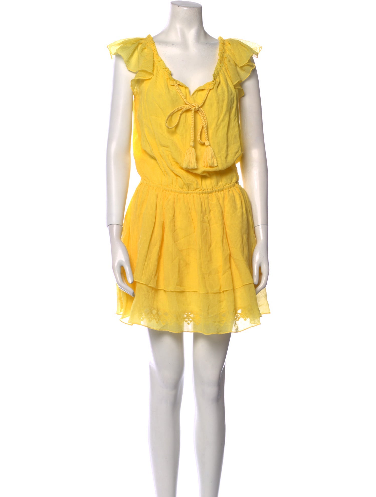 Kobi Halperin V-Neck Mini Dress