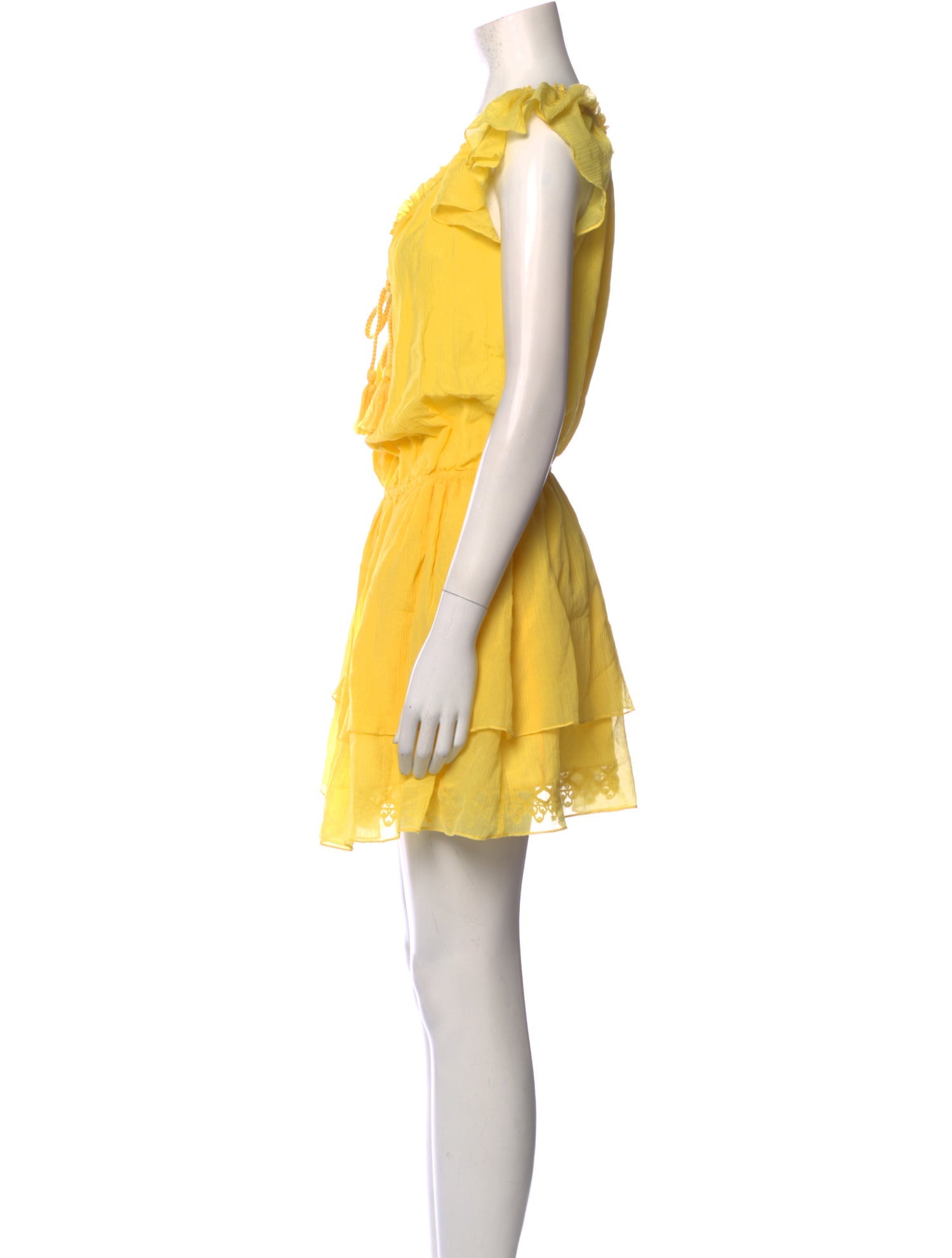 Kobi Halperin V-Neck Mini Dress