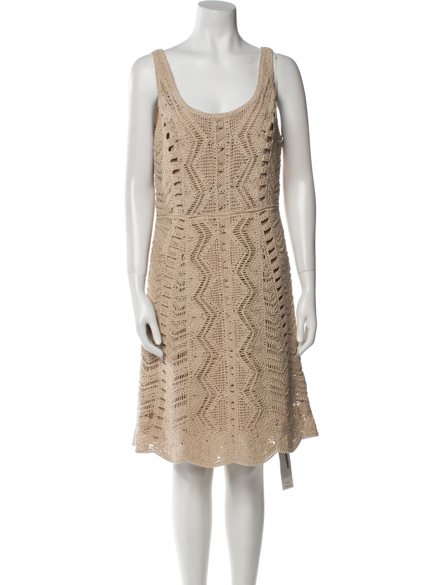 Kobi Halperin Scoop Neck Knee-Length Dress