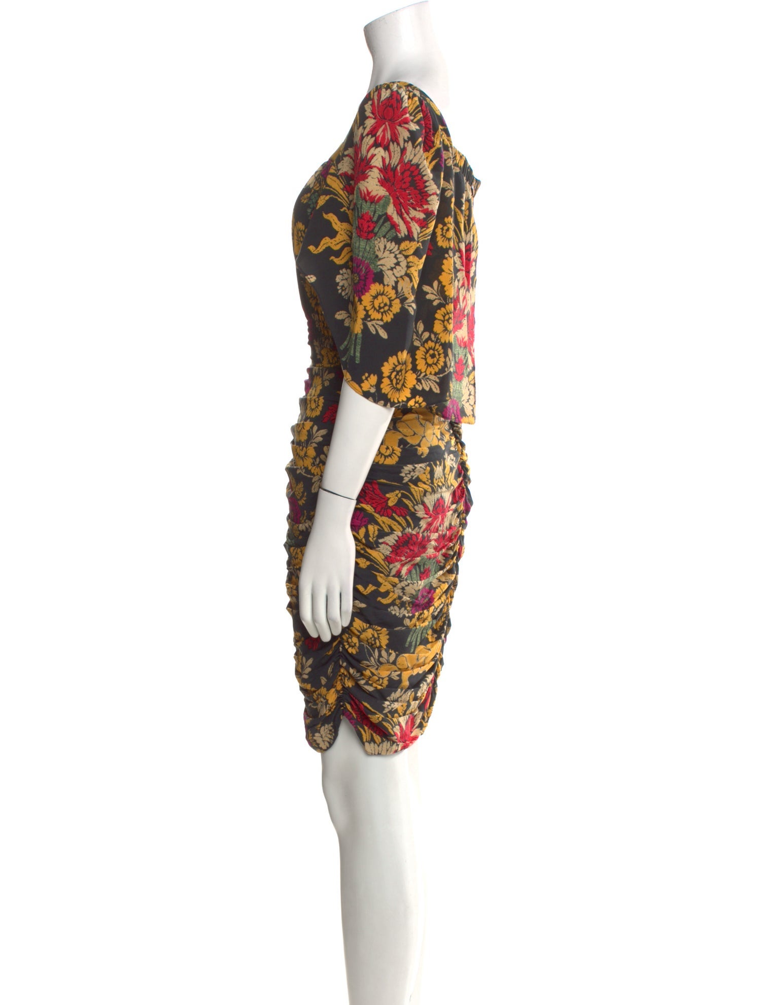Kobi Halperin Silk Mini Dress