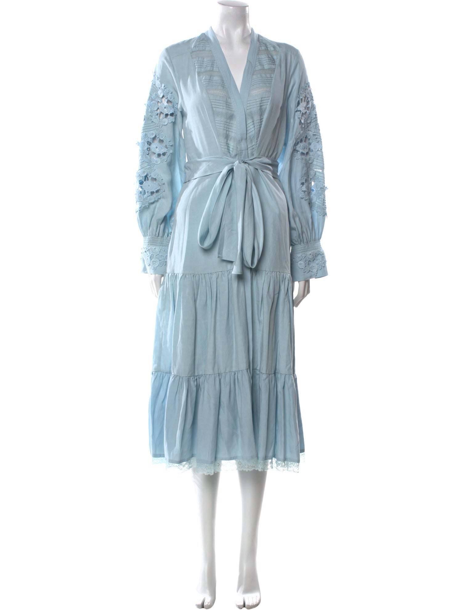 Kobi Halperin V-Neck Midi Length Dress