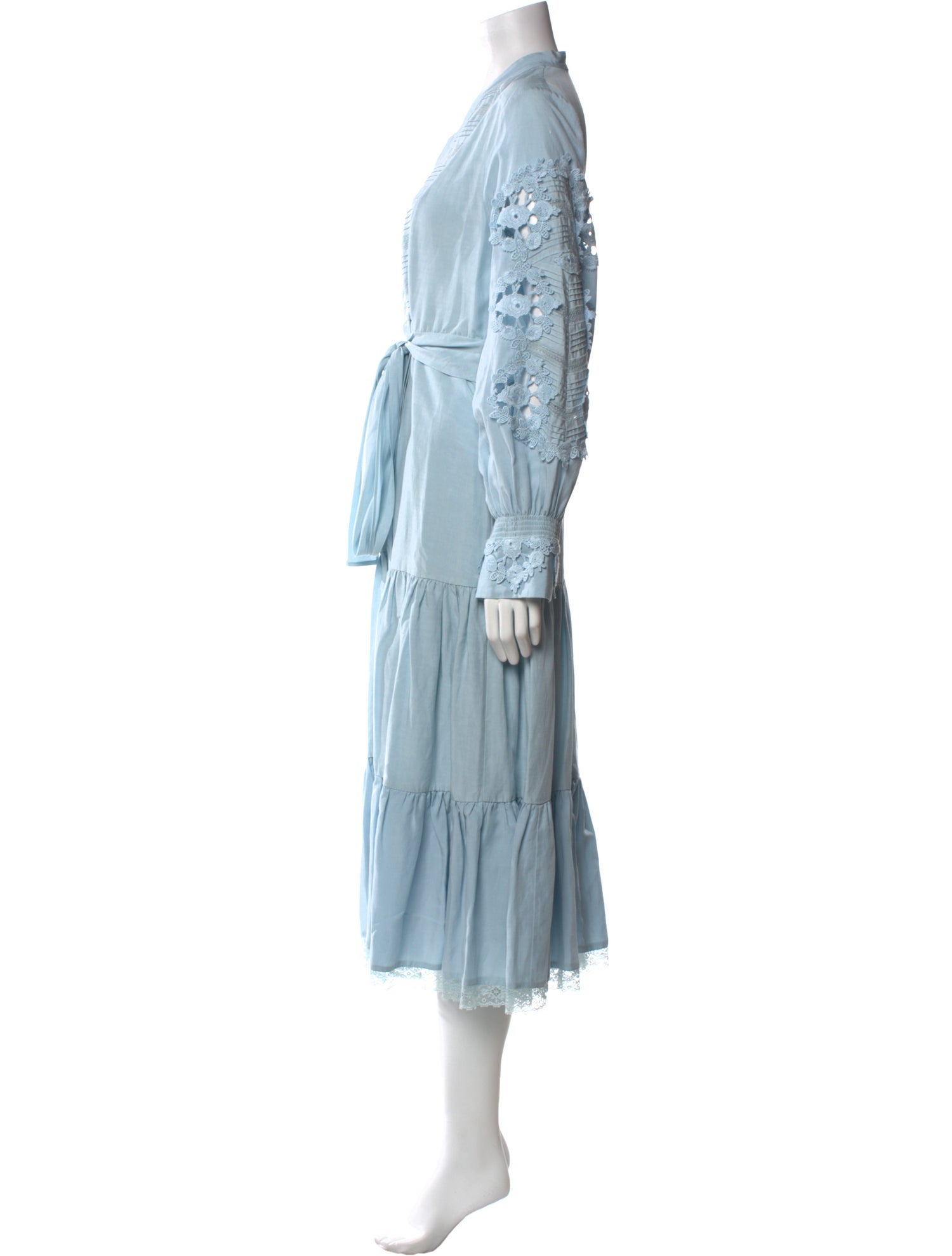 Kobi Halperin V-Neck Midi Length Dress