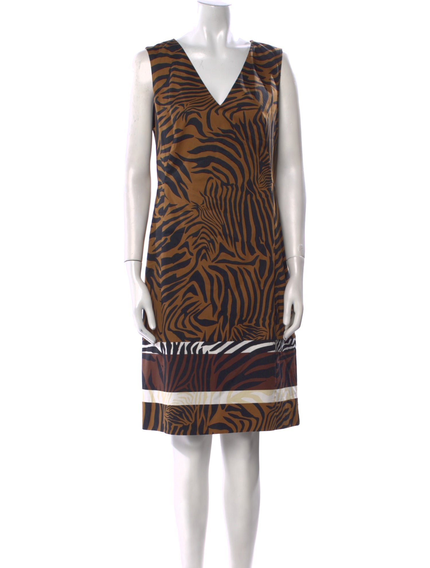 Kobi Halperin Printed Knee-Length Dress