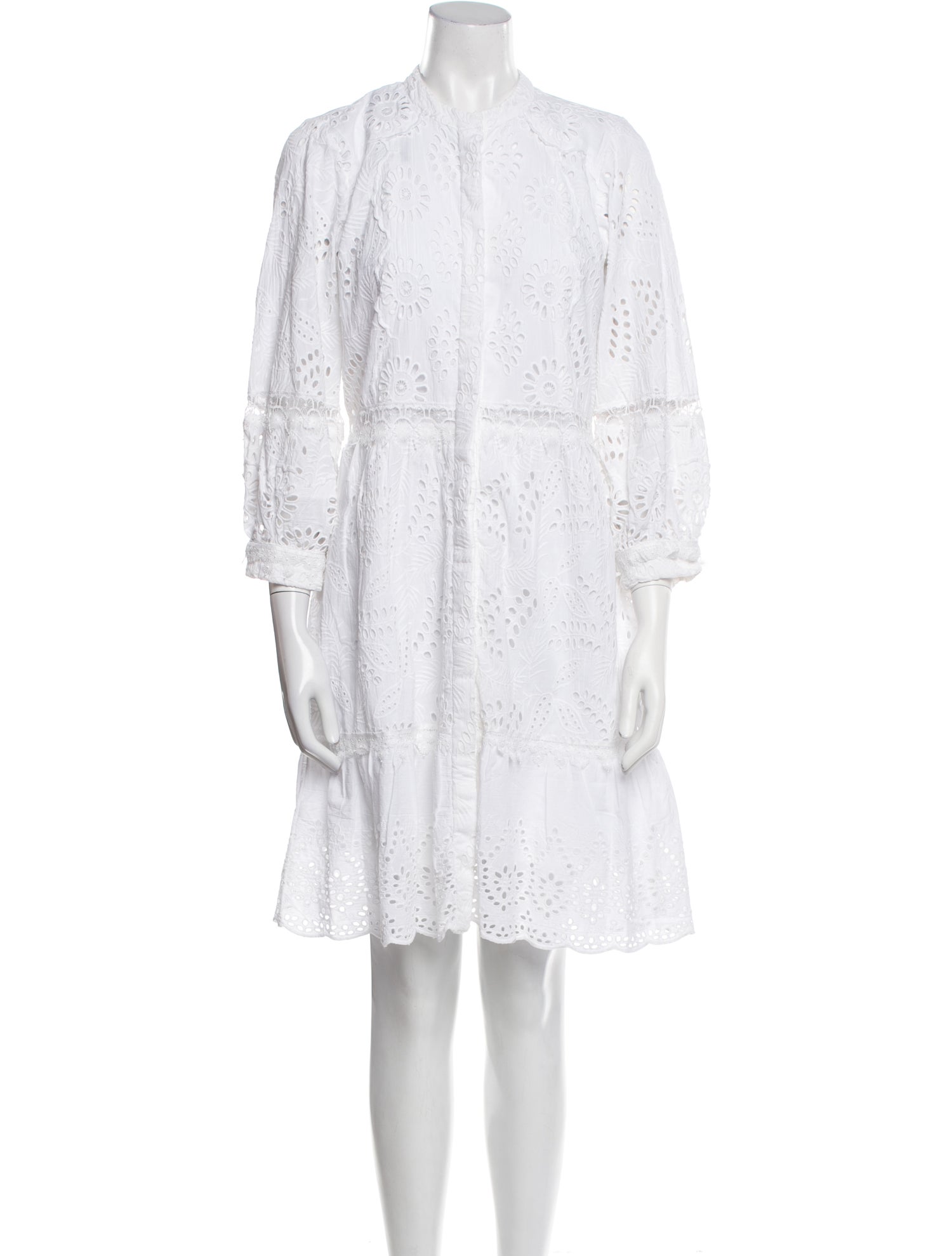 Kobi Halperin Lace Pattern Mini Dress w/ Tags