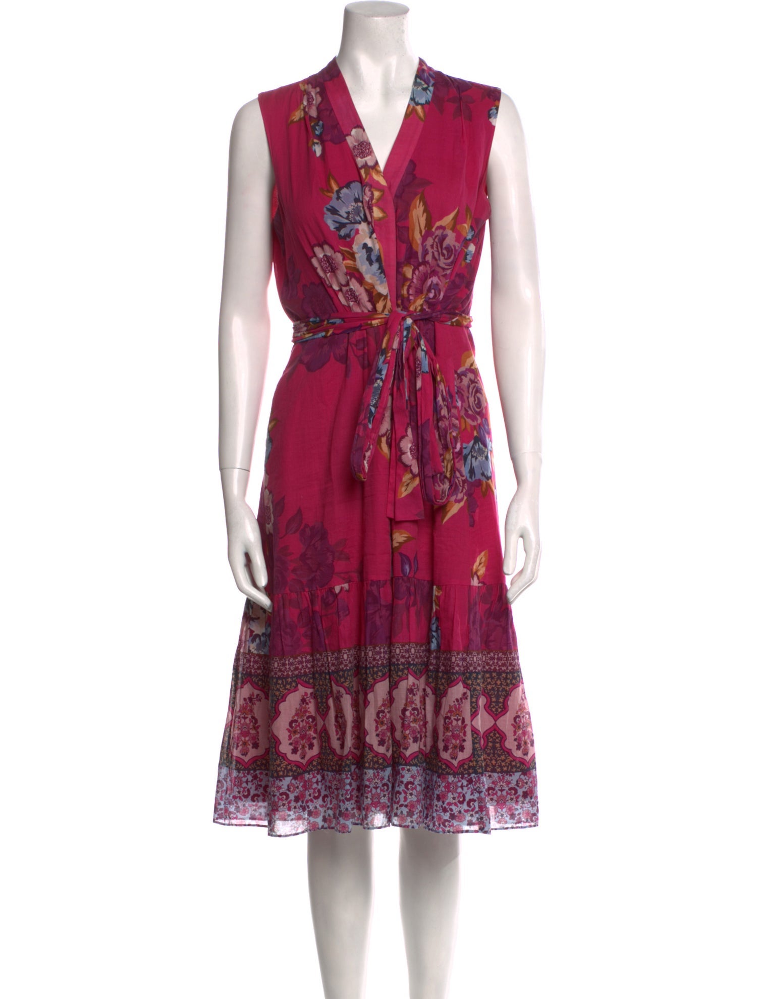 Kobi Halperin Floral Print Knee-Length Dress