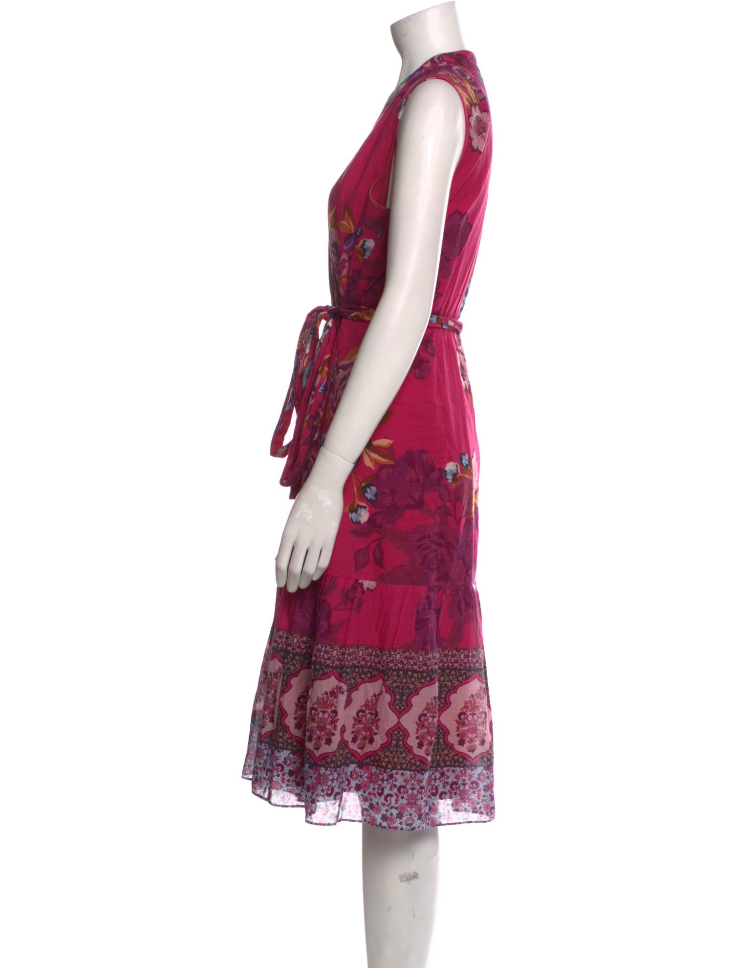 Kobi Halperin Floral Print Knee-Length Dress